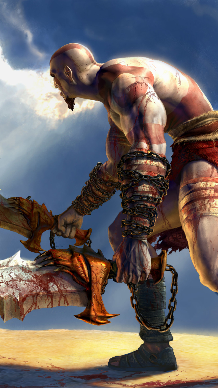 Handy-Wallpaper God Of War, Computerspiele, Kratos (Gott Des Krieges) kostenlos herunterladen.
