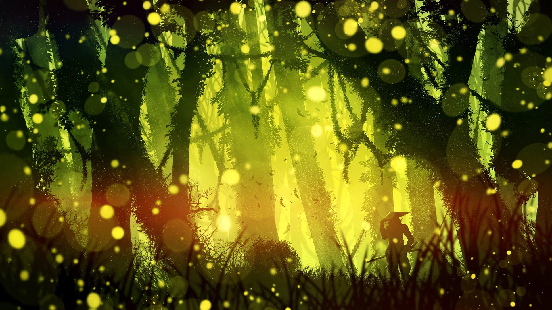 Laden Sie das Fantasie, Wald, Krieger, Samurai, Firefly Der Aufbruch Der Serenity-Bild kostenlos auf Ihren PC-Desktop herunter