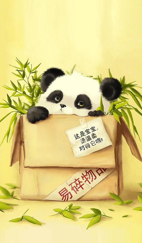 Handy-Wallpaper Tiere, Panda kostenlos herunterladen.