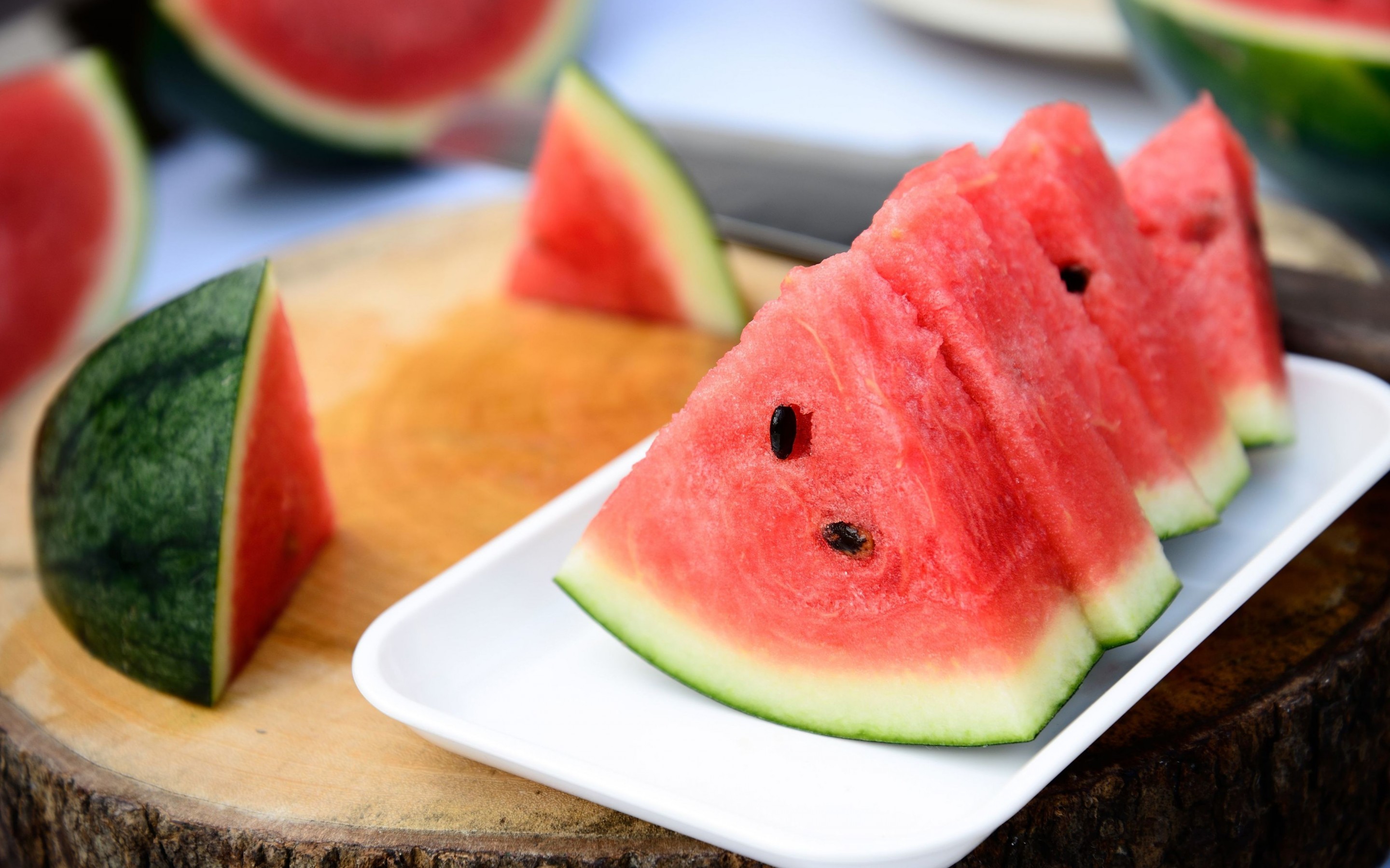 Handy-Wallpaper Früchte, Nahrungsmittel, Wassermelone kostenlos herunterladen.