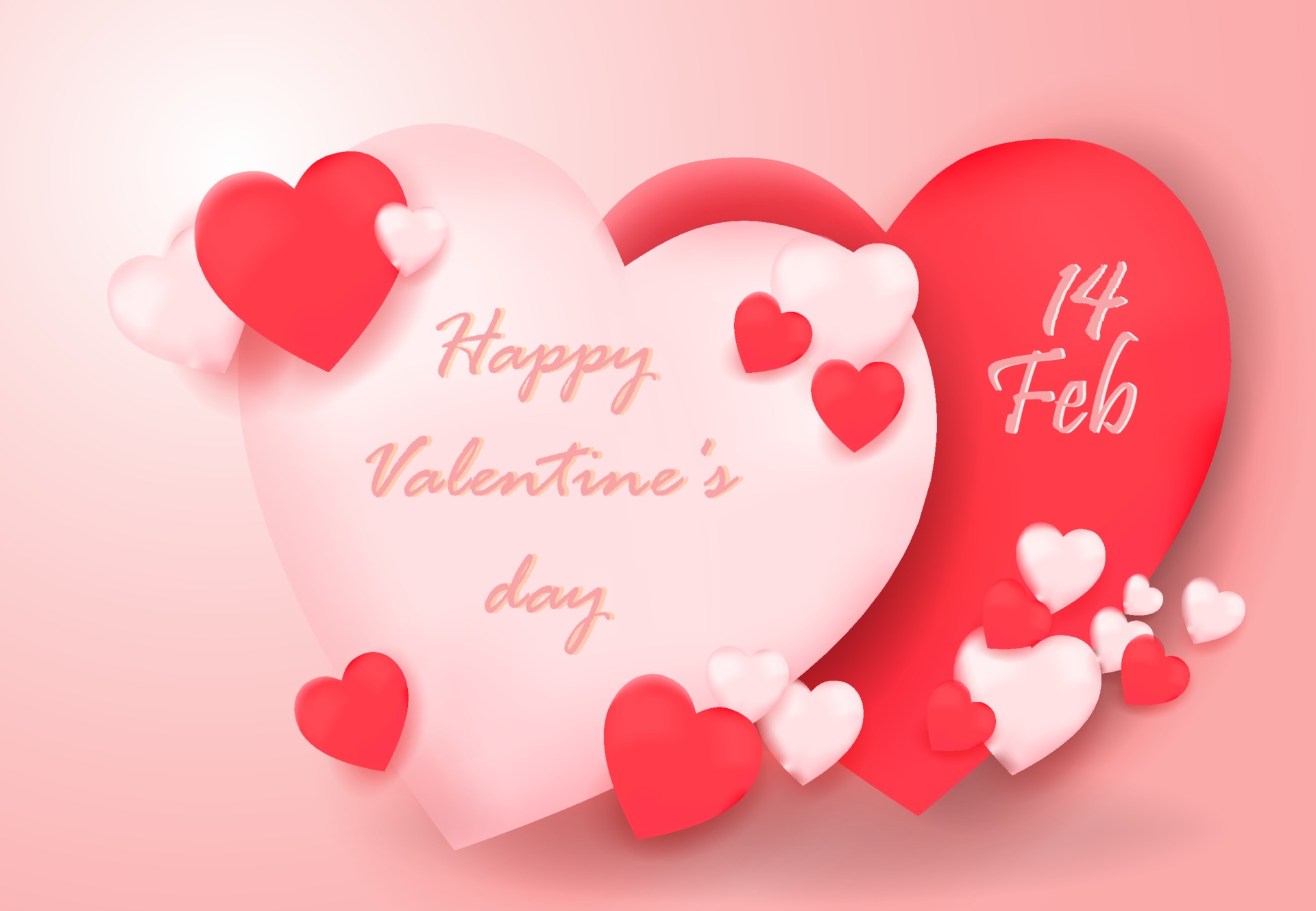 Laden Sie das Feiertage, Valentinstag, Herz, Fröhlichen Valentinstag-Bild kostenlos auf Ihren PC-Desktop herunter