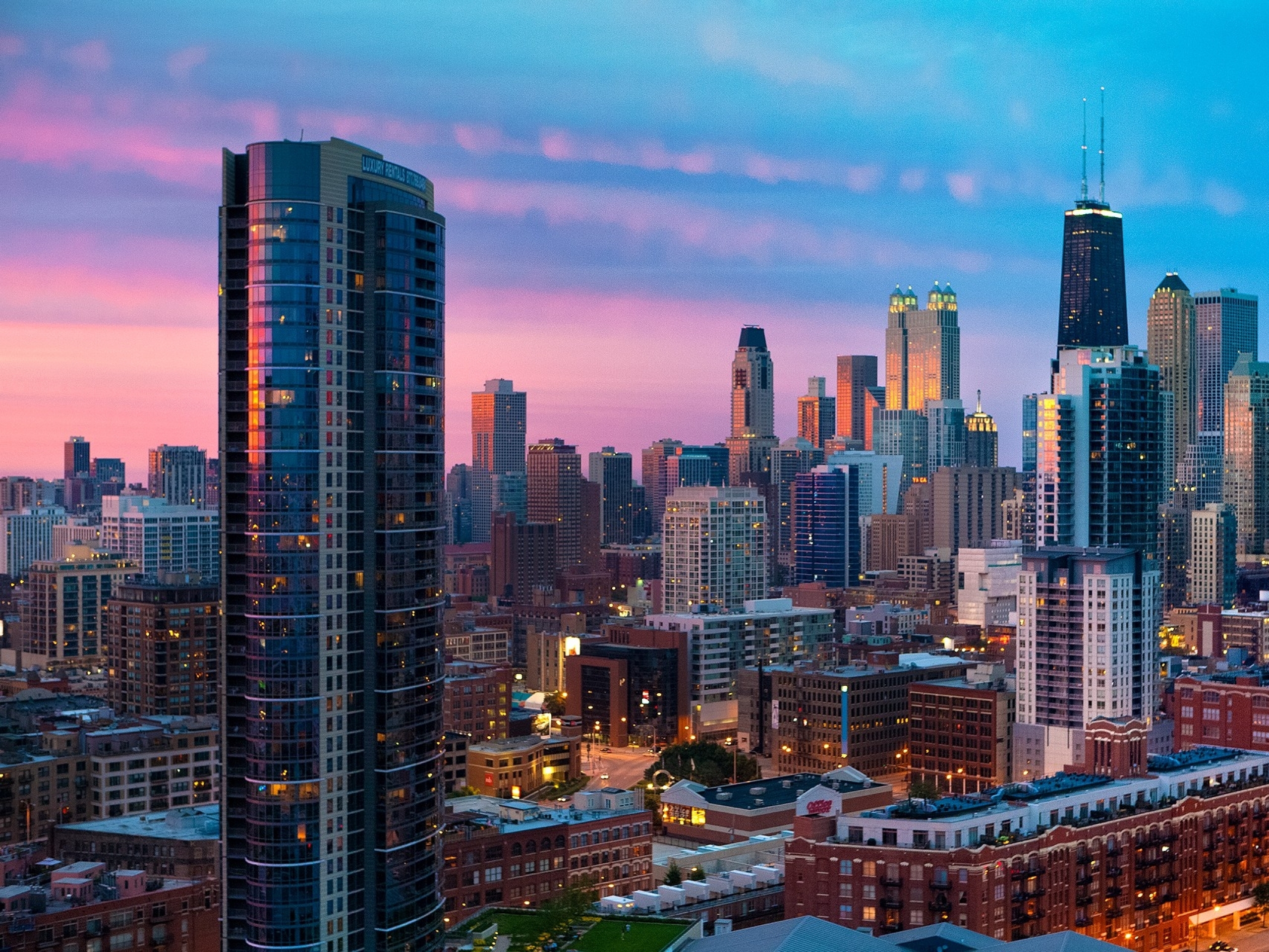 Téléchargez gratuitement l'image Villes, Chicago, Construction Humaine sur le bureau de votre PC