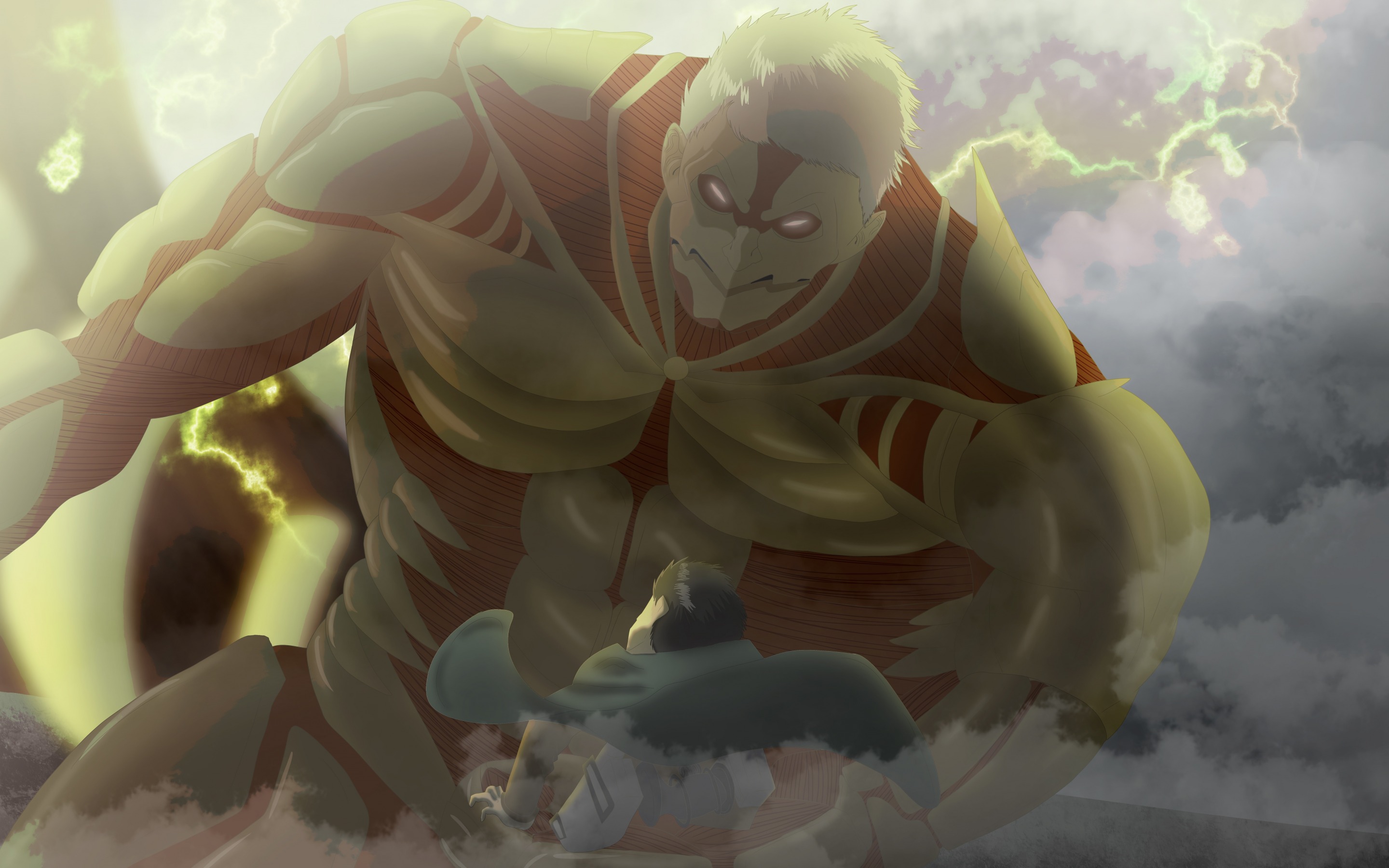 Download mobile wallpaper Anime, Attack On Titan, Armored Titan for free.