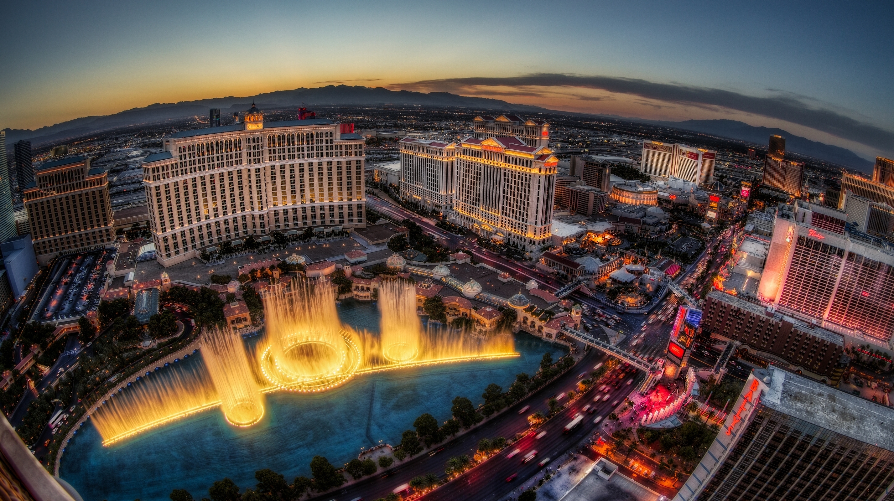 Популярные заставки и фоны Лас Вегас (Las Vegas) на компьютер