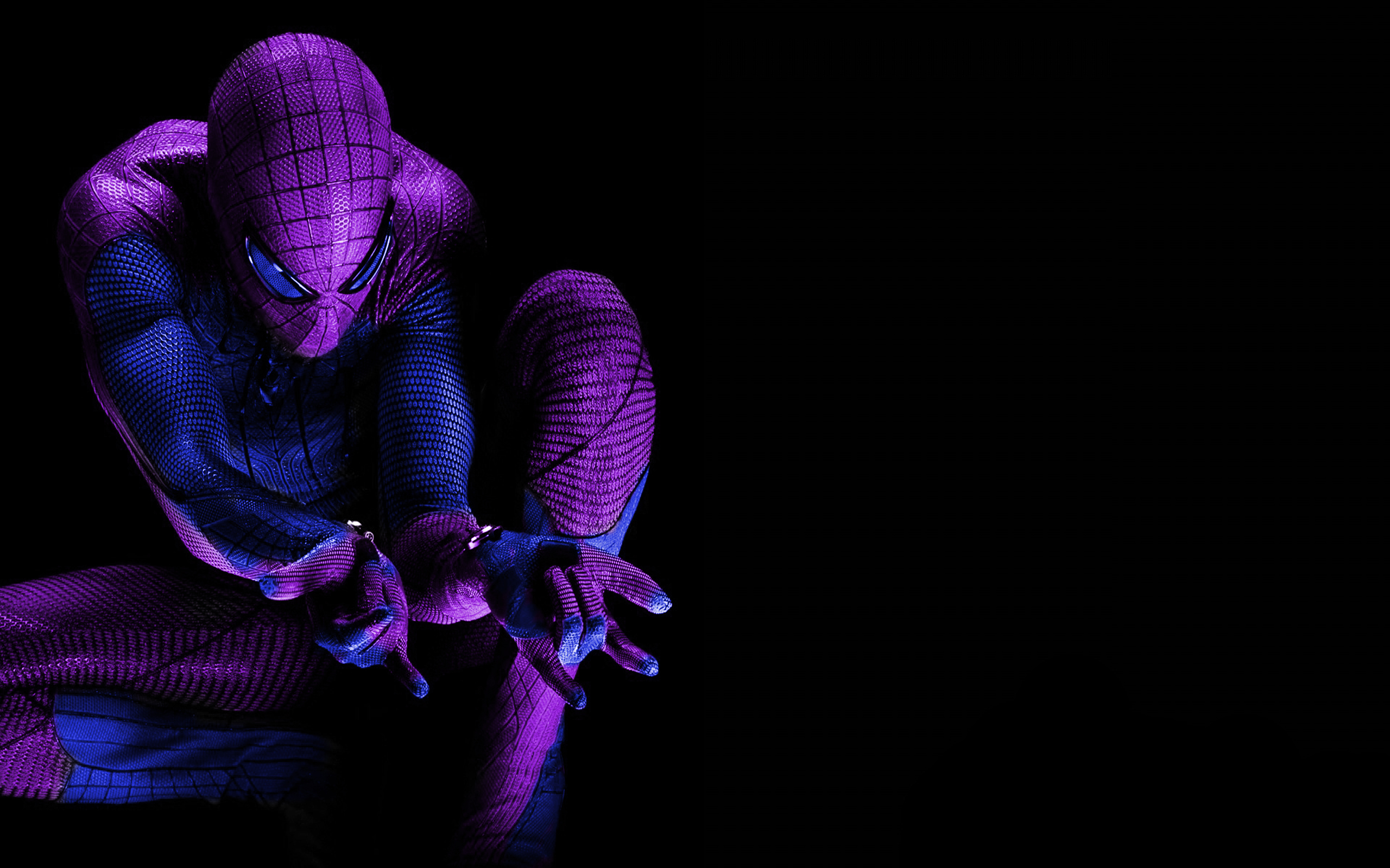 Free download wallpaper Spider Man, Purple, Movie, The Amazing Spider Man on your PC desktop