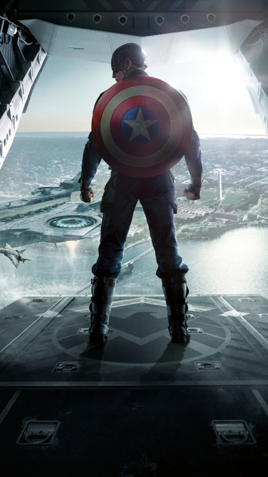 Download mobile wallpaper Captain America, Movie, Captain America: The Winter Soldier for free.