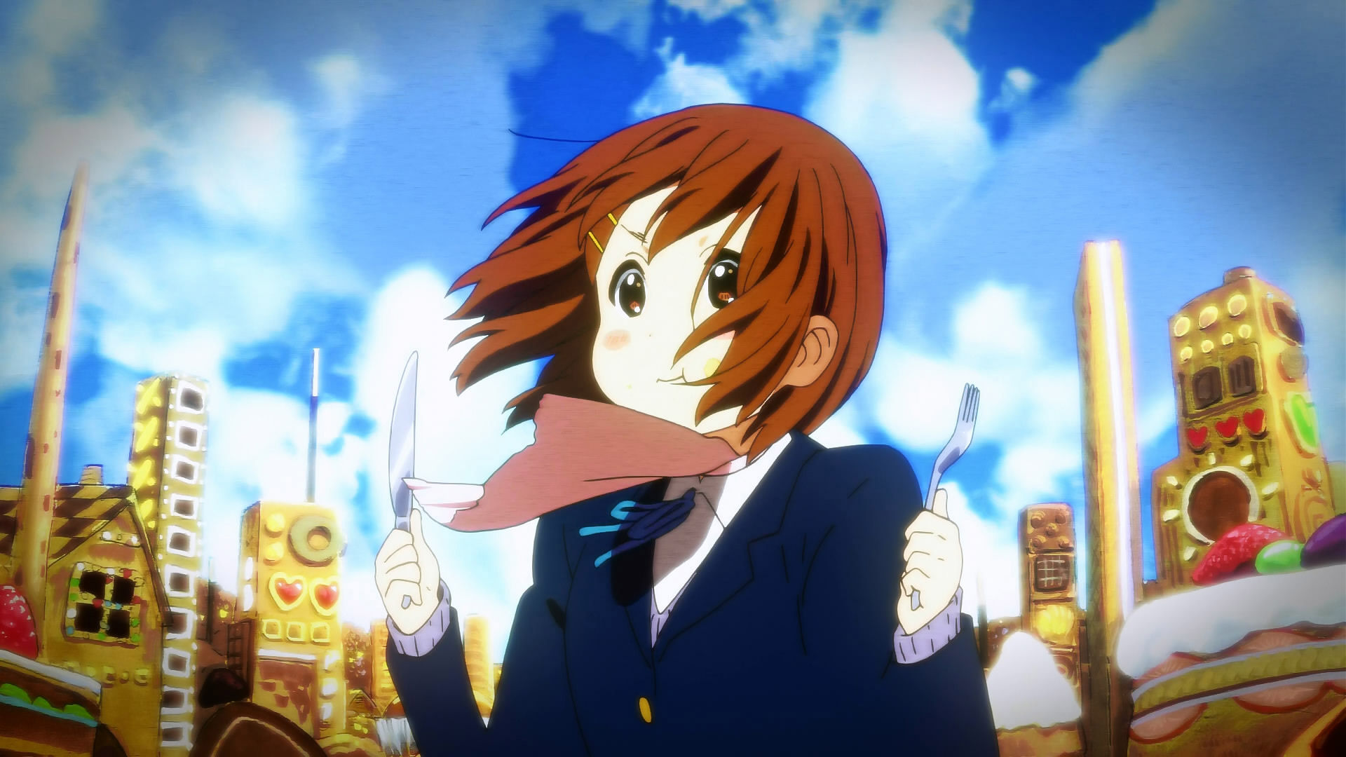 Descarga gratuita de fondo de pantalla para móvil de Animado, ¡kon!, Yui Hirasawa.
