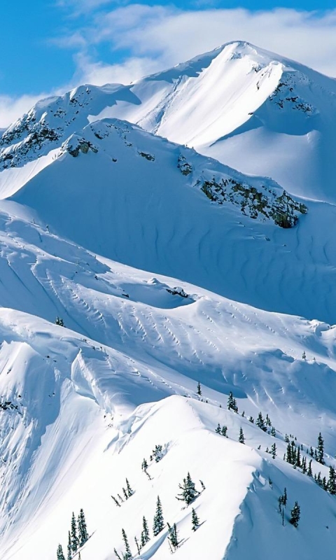 Téléchargez des papiers peints mobile Hiver, Montagnes, Montagne, L'hiver, Terre/nature, Neiger, De Pointe gratuitement.