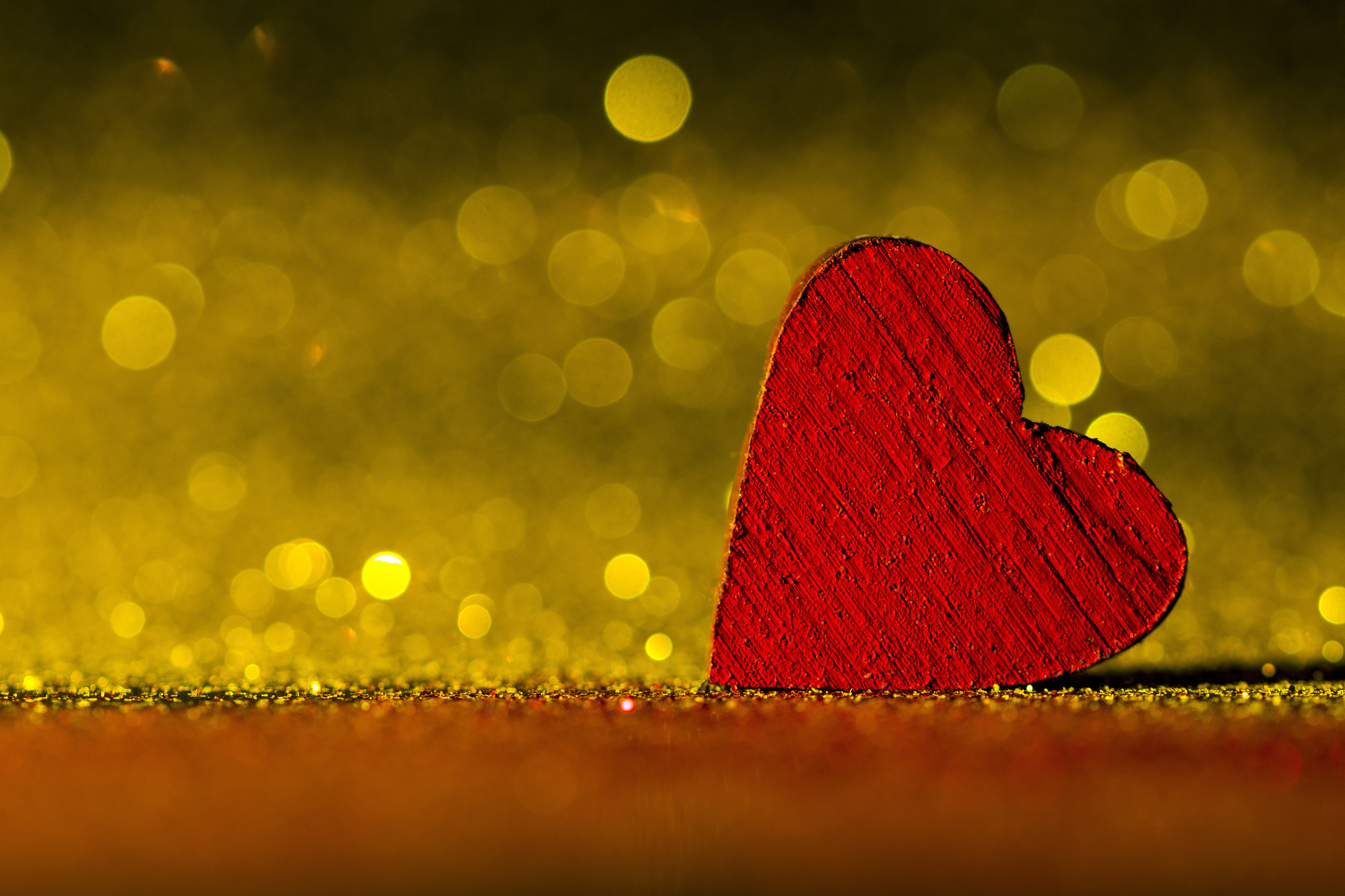 Download mobile wallpaper Love, Heart, Bokeh, Artistic for free.
