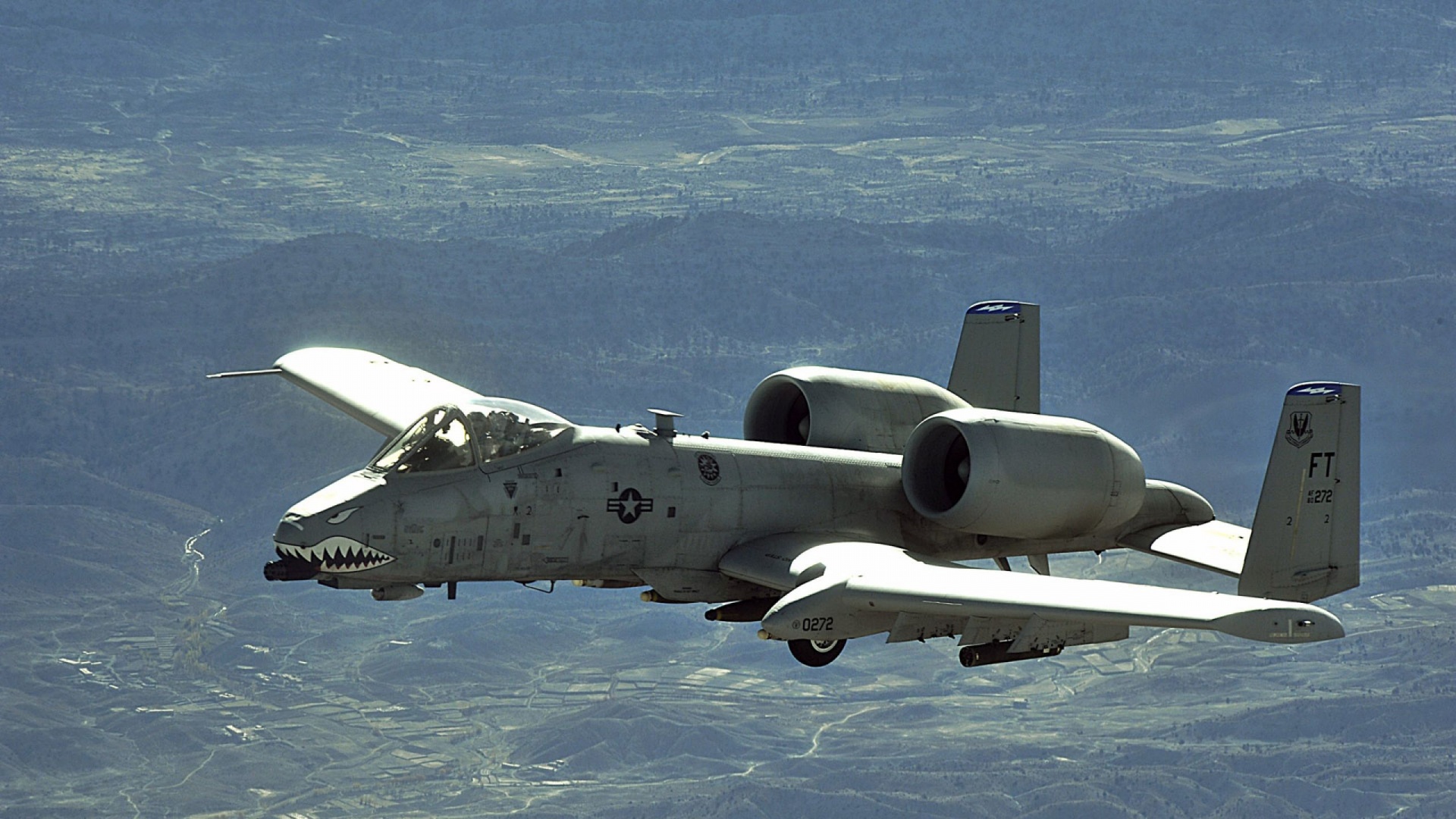 Скачать обои бесплатно Военные, Fairchild Republic A 10 Thunderbolt Ii картинка на рабочий стол ПК