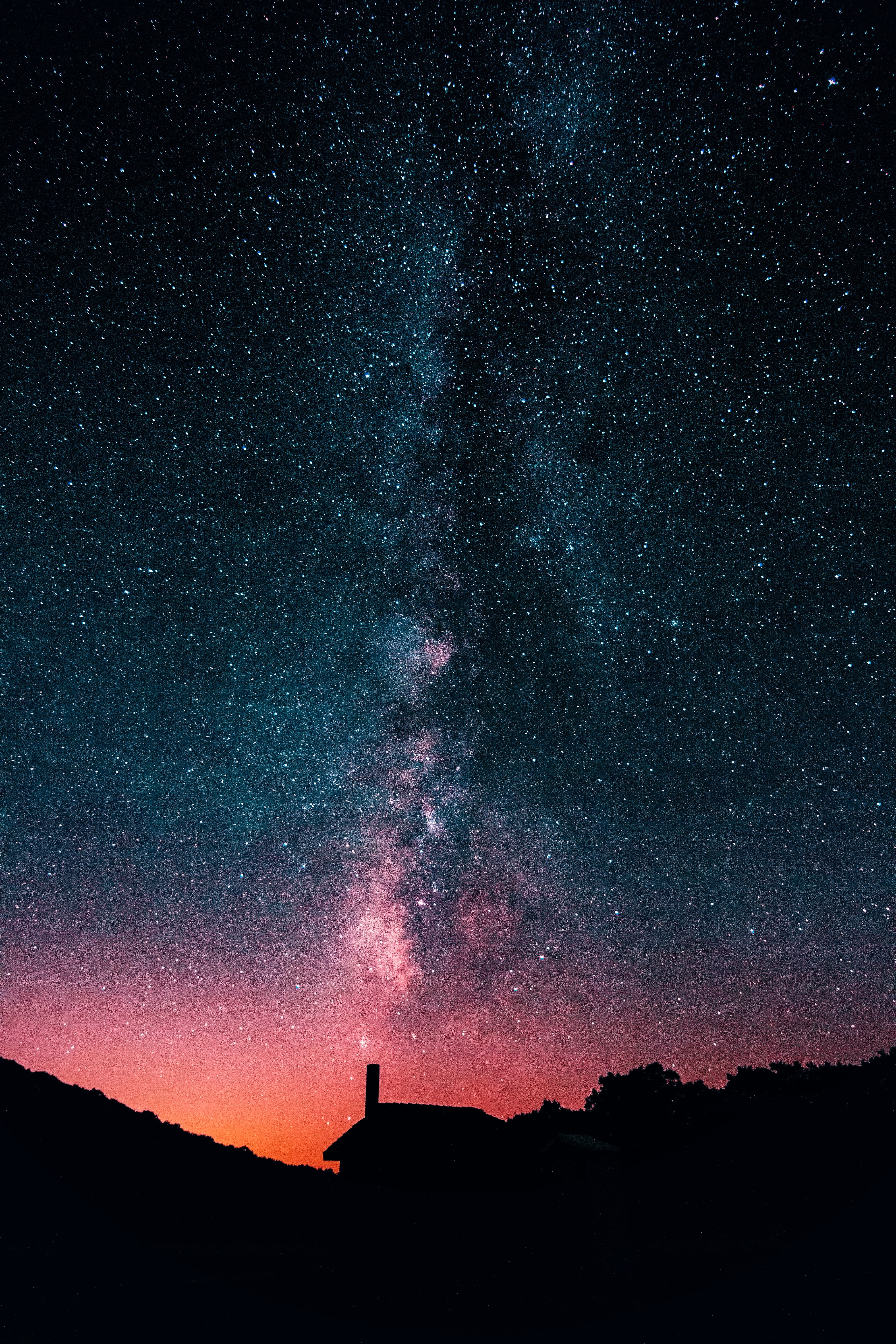 Laden Sie das Sky, Übernachtung, Dunkel, Universum, Sterne-Bild kostenlos auf Ihren PC-Desktop herunter