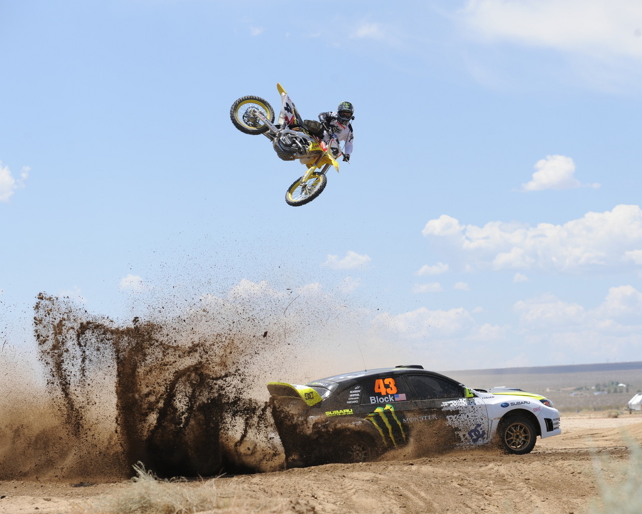 rally, motocross, transport, auto, motorcycles, blue Smartphone Background