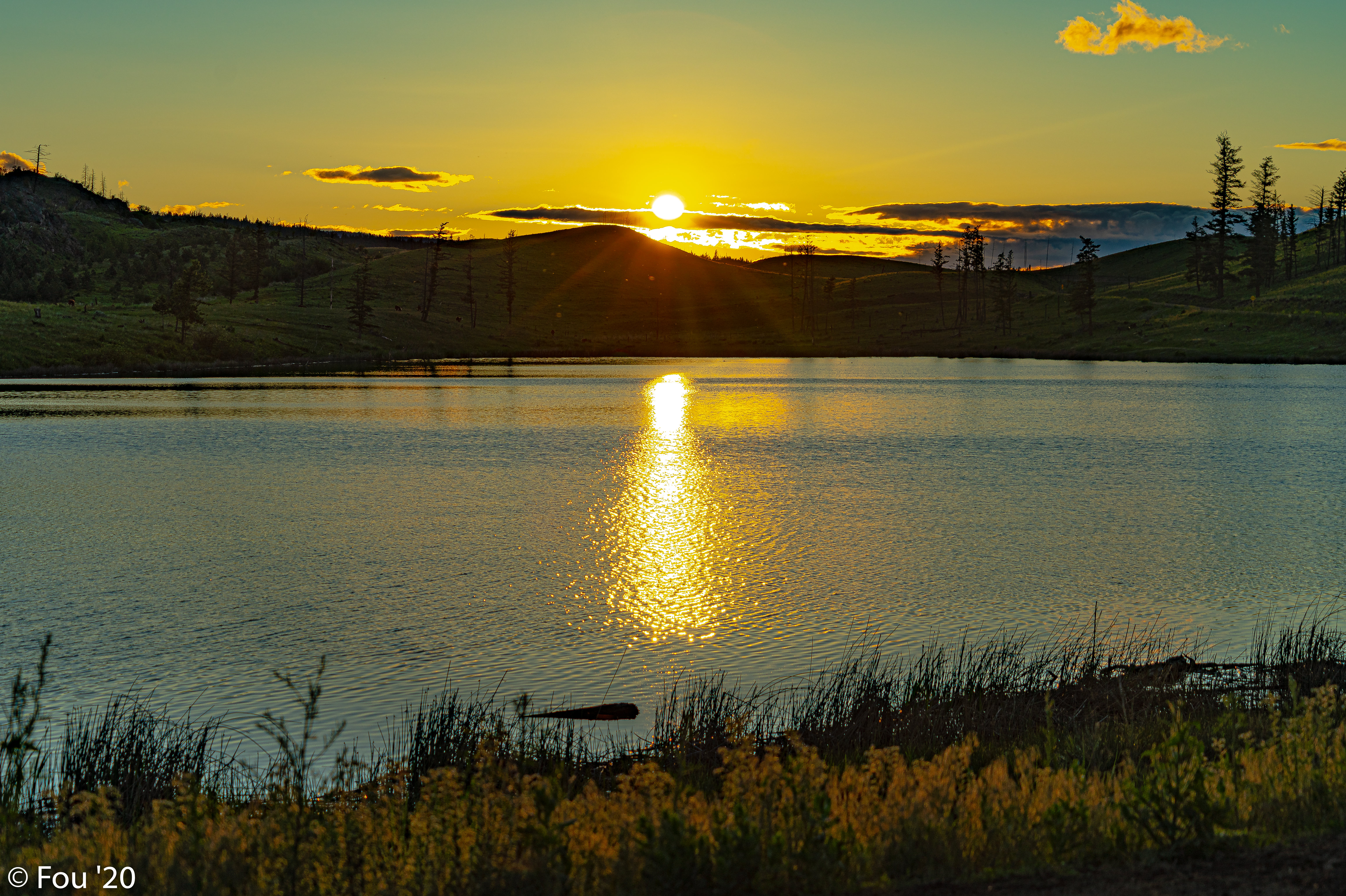 nature, rivers, sunset, glare, beams, rays desktop HD wallpaper