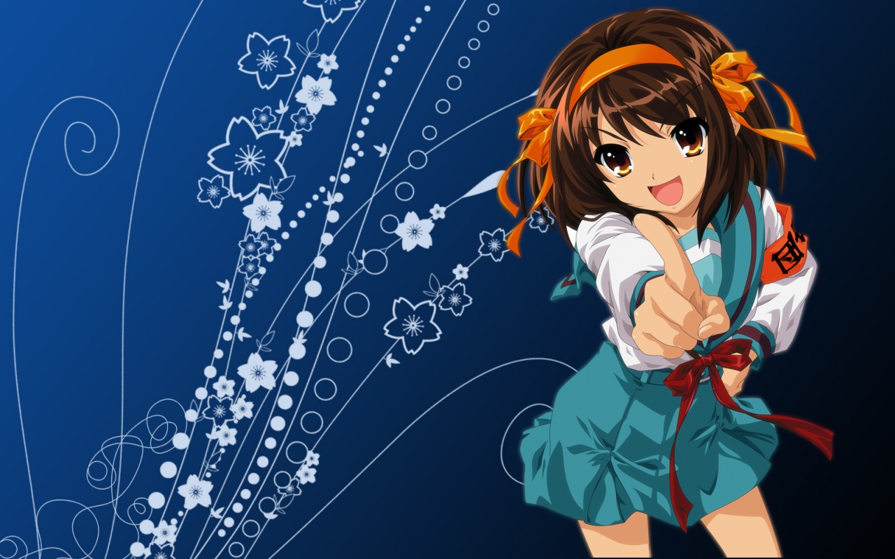 Download mobile wallpaper Anime, Flower, Haruhi Suzumiya, The Melancholy Of Haruhi Suzumiya for free.
