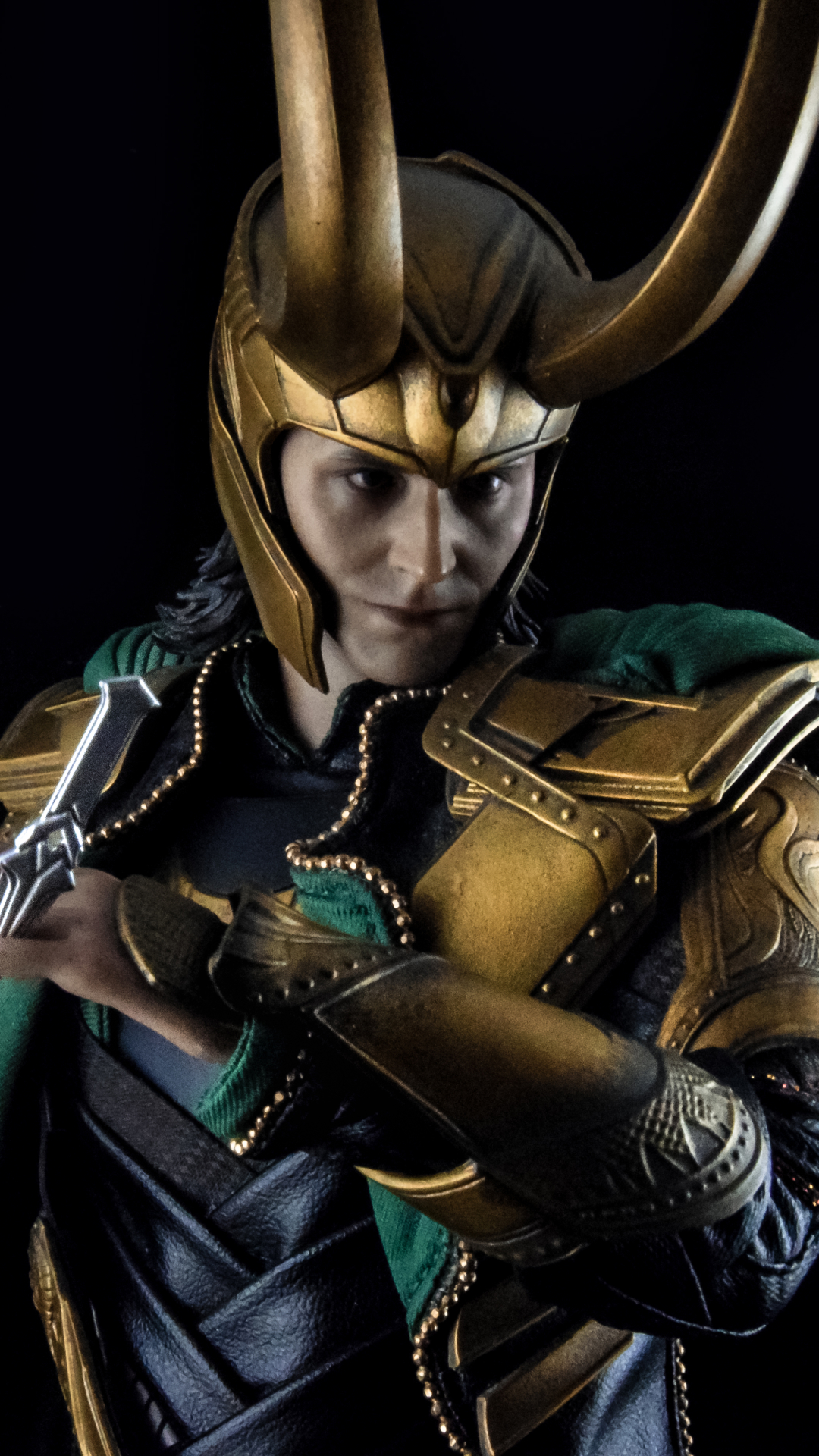 Download mobile wallpaper Toy, Figurine, Man Made, Loki (Marvel Comics) for free.