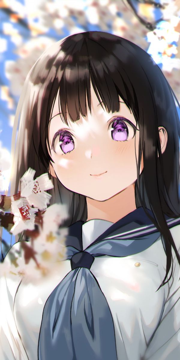 HDデスクトップ 壁紙: アニメ, 千反田える, 氷菓ダウンロード無料画像 #993160
