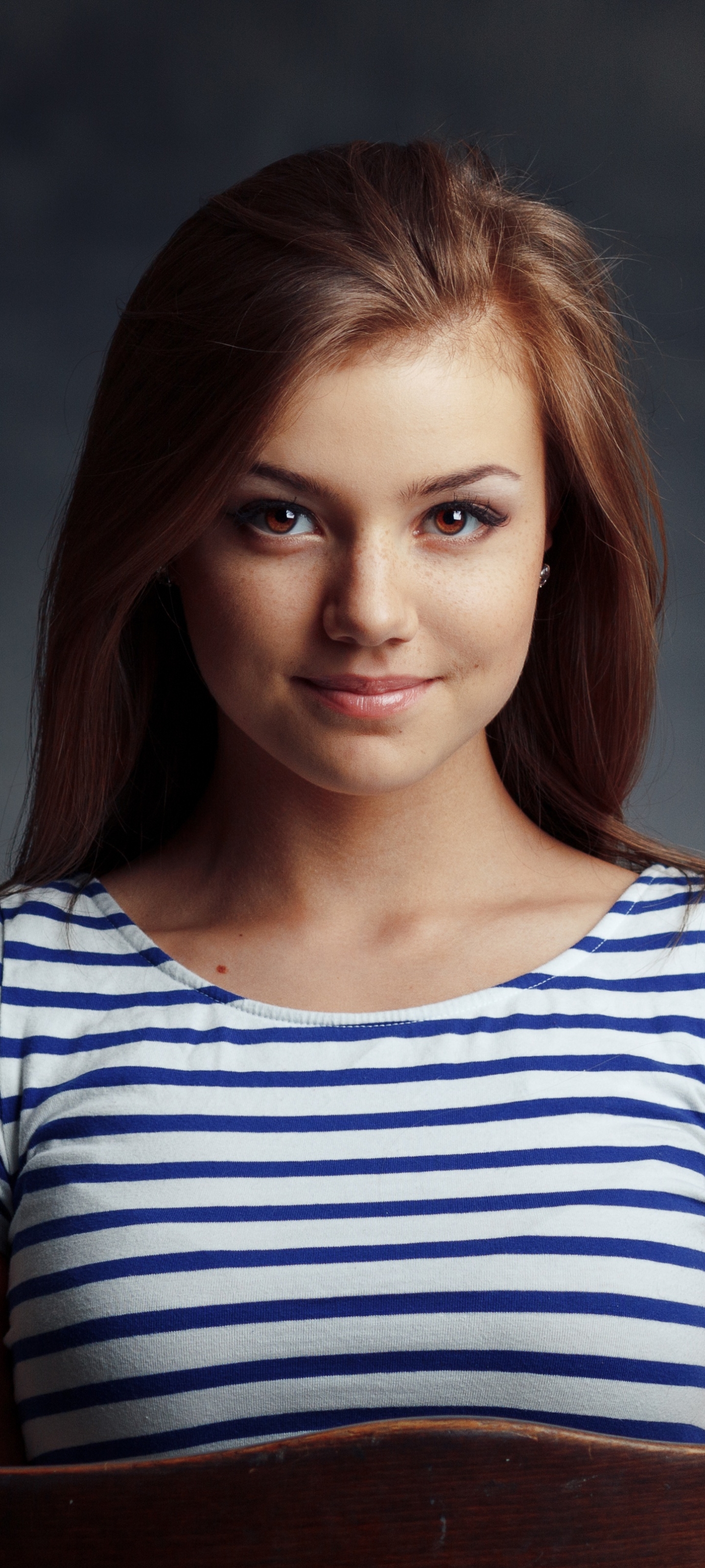 Download mobile wallpaper Redhead, Model, Women, Brown Eyes for free.