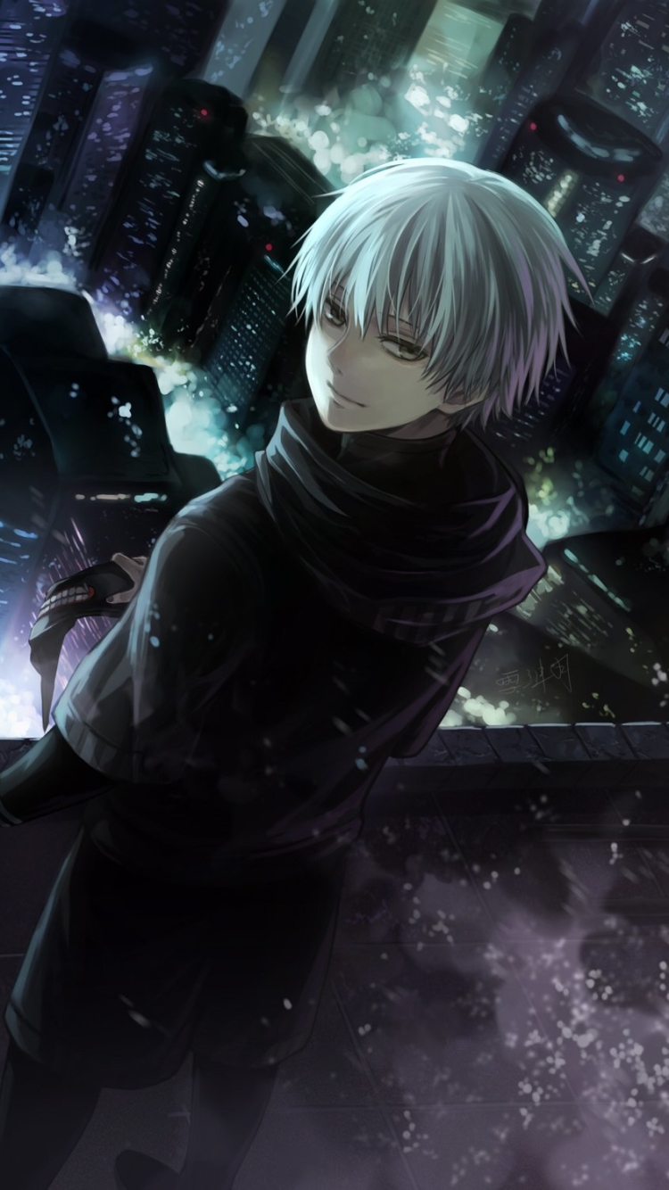 Handy-Wallpaper Animes, Ken Kanek, Tokyo Ghoul kostenlos herunterladen.