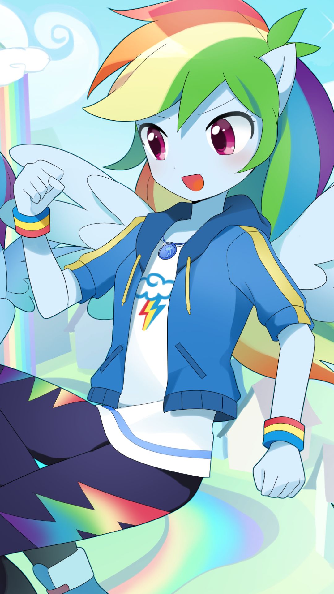 Download mobile wallpaper My Little Pony, Rainbow Dash, Tv Show, My Little Pony: Equestria Girls for free.