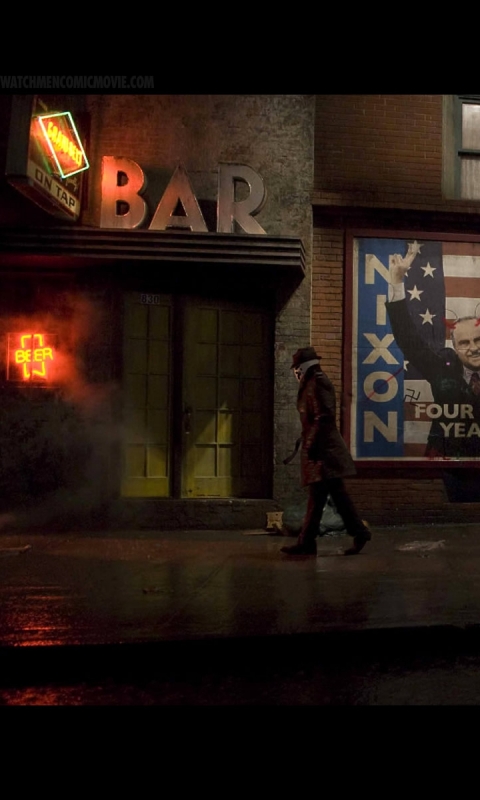Baixar papel de parede para celular de Filme, Watchmen: O Filme, Rorschach gratuito.