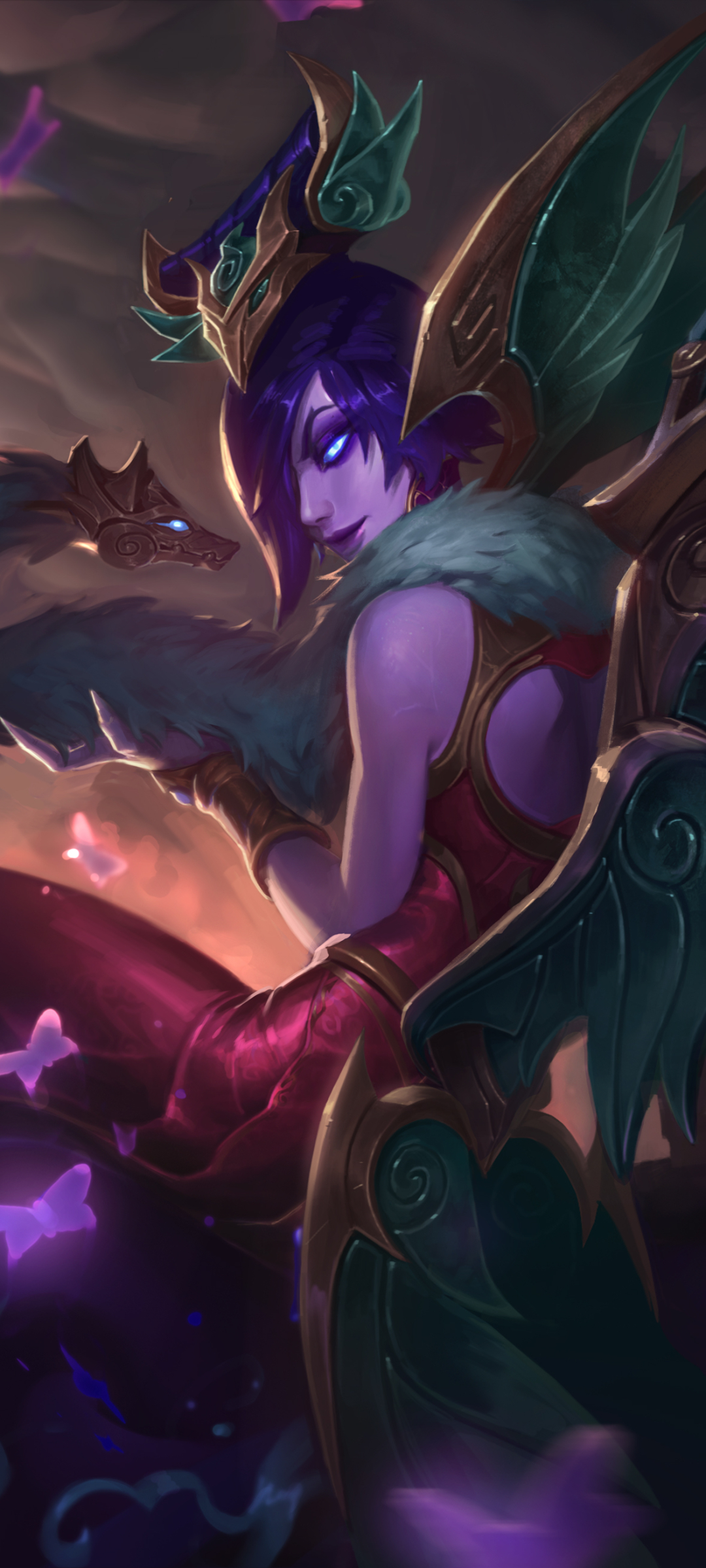 Download mobile wallpaper League Of Legends, Video Game, Morgana (League Of Legends) for free.