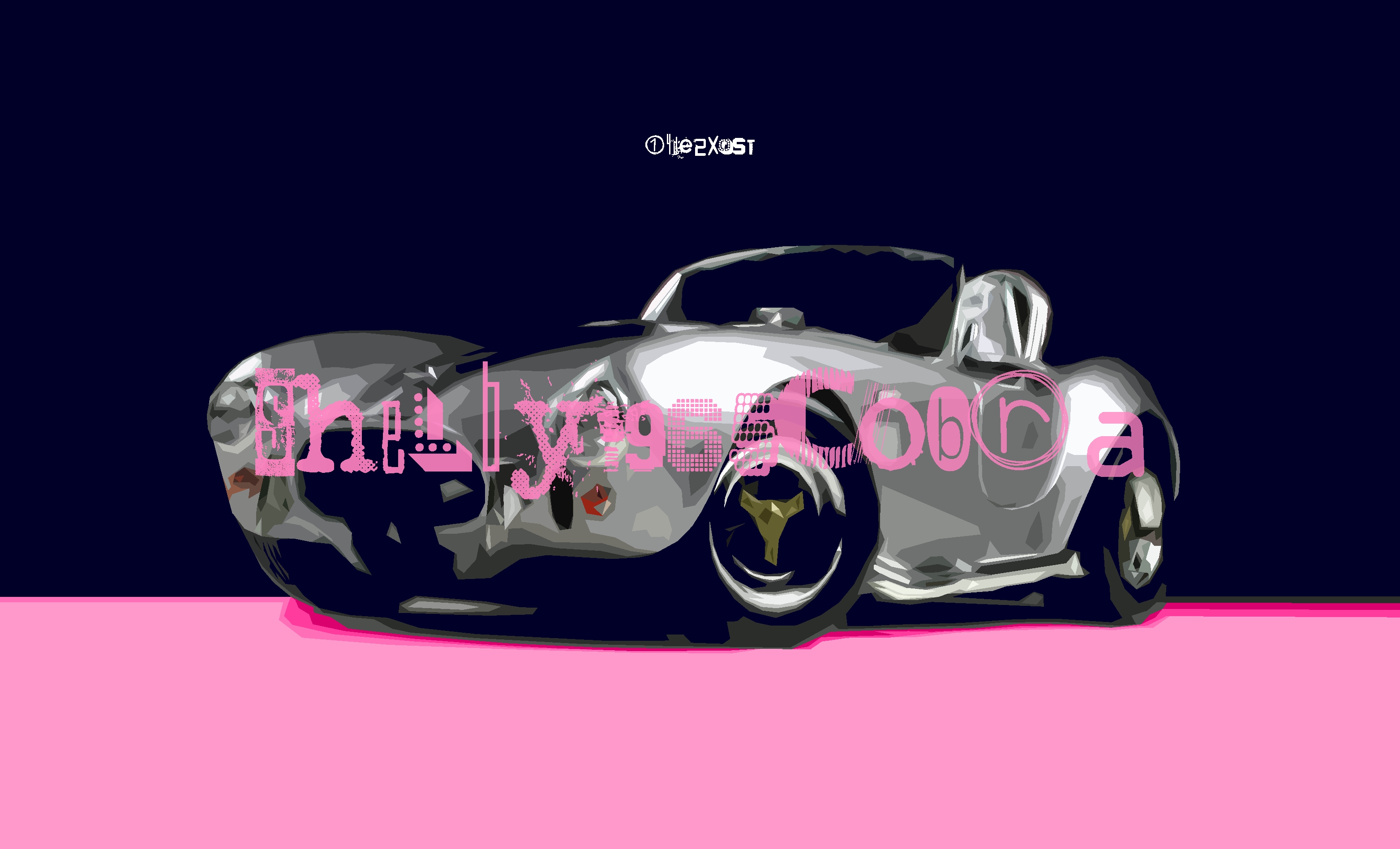 vehicles, shelby, car, pink, silver car
