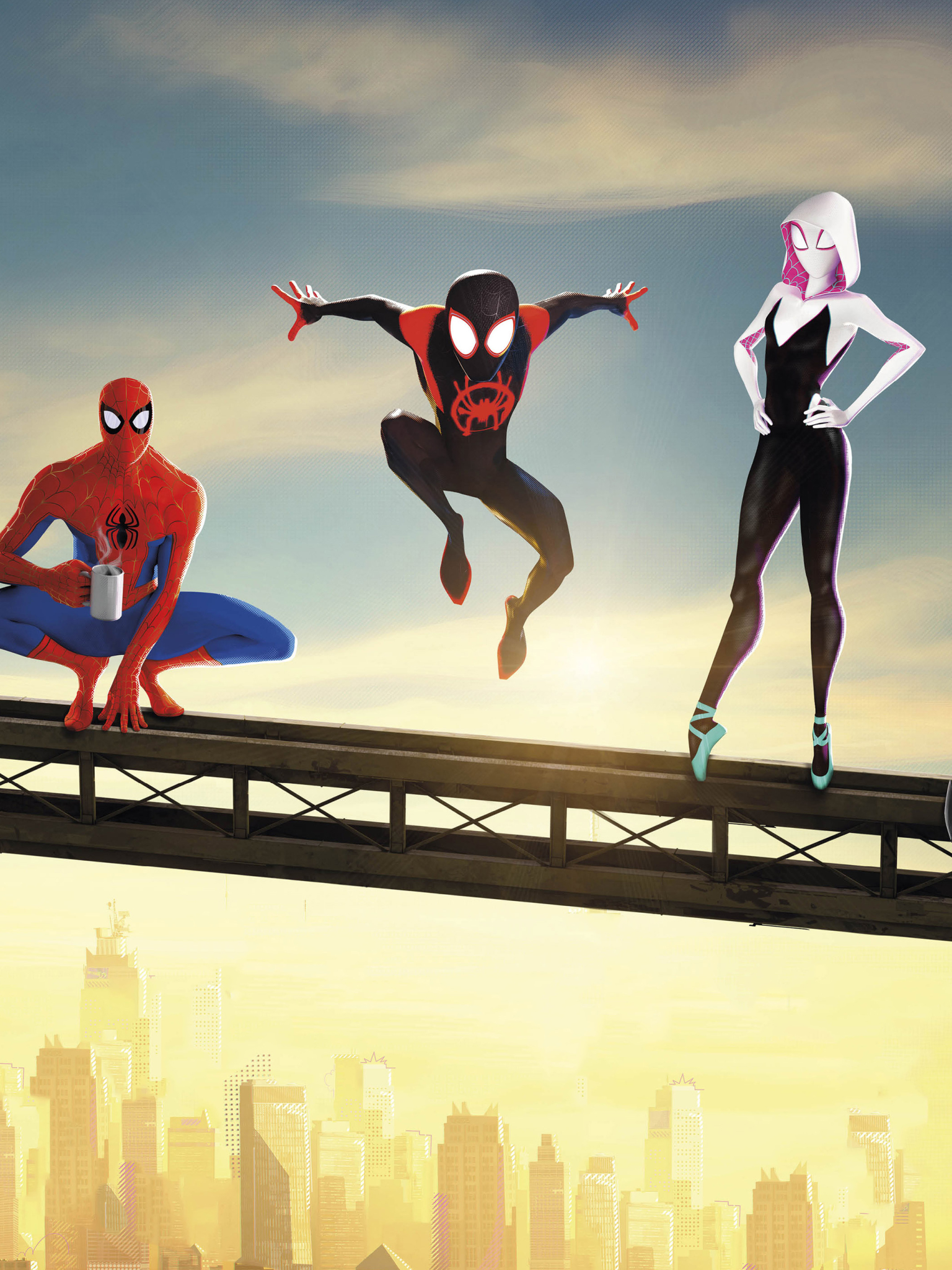 Скачати мобільні шпалери Людина Павук, Фільм, Spider Man: Into The Spider Verse безкоштовно.