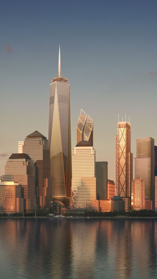 Download mobile wallpaper Cities, New York, Man Made for free.