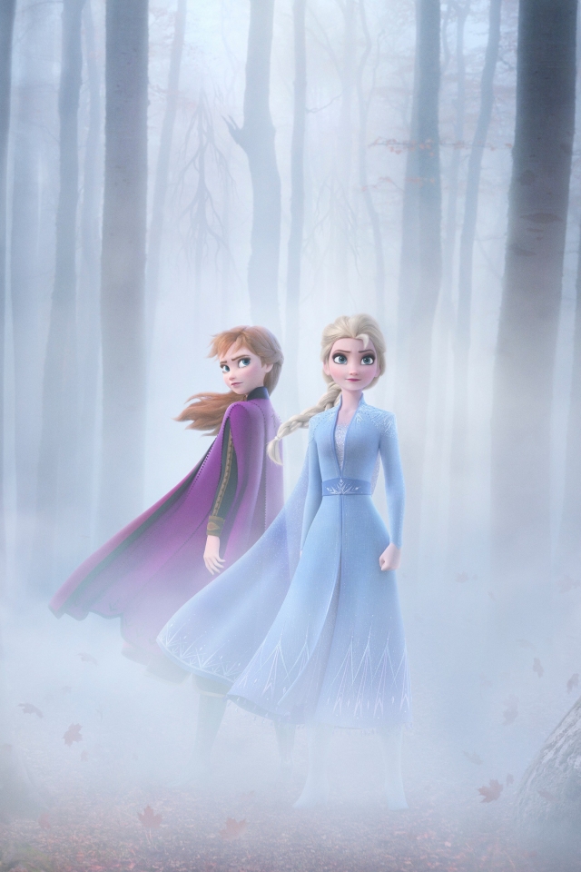 Download mobile wallpaper Movie, Anna (Frozen), Elsa (Frozen), Frozen 2 for free.