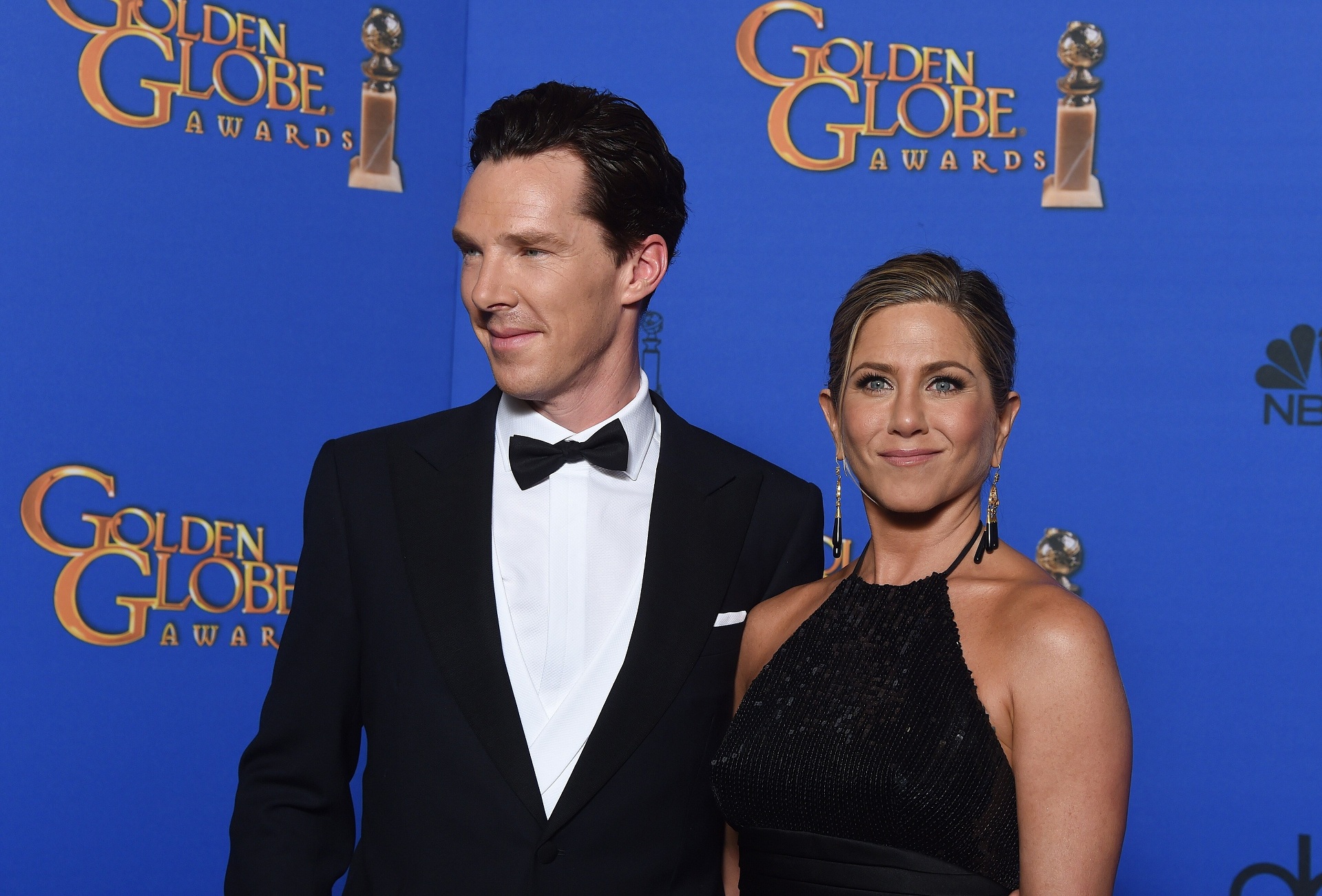 Download mobile wallpaper Benedict Cumberbatch, Celebrity, Actor, Jennifer Aniston for free.