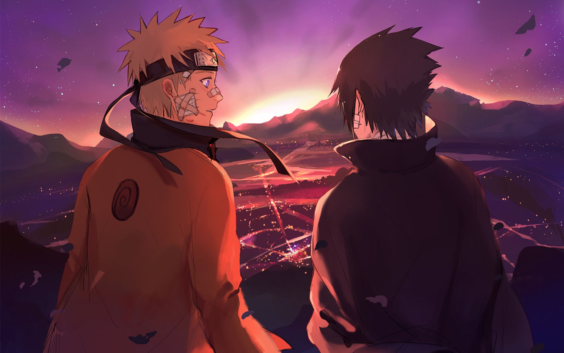 Descarga gratuita de fondo de pantalla para móvil de Naruto, Animado, Sasuke Uchiha, Naruto Uzumaki.