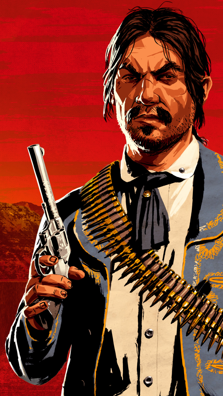 Téléchargez des papiers peints mobile Jeux Vidéo, Red Dead Redemption 2, Javier Escuella, Mort Rouge gratuitement.