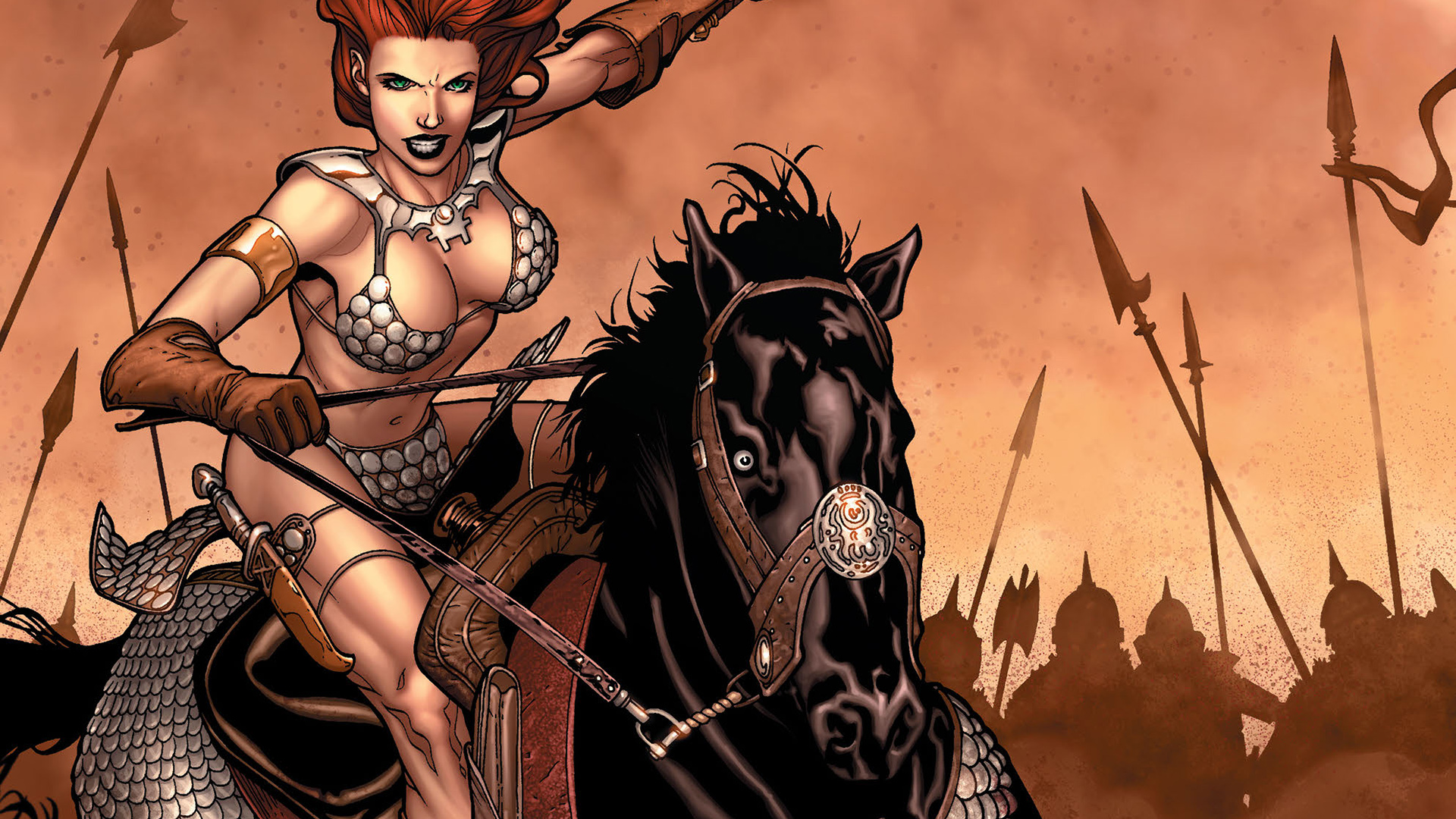 Download mobile wallpaper Comics, Red Sonja for free.