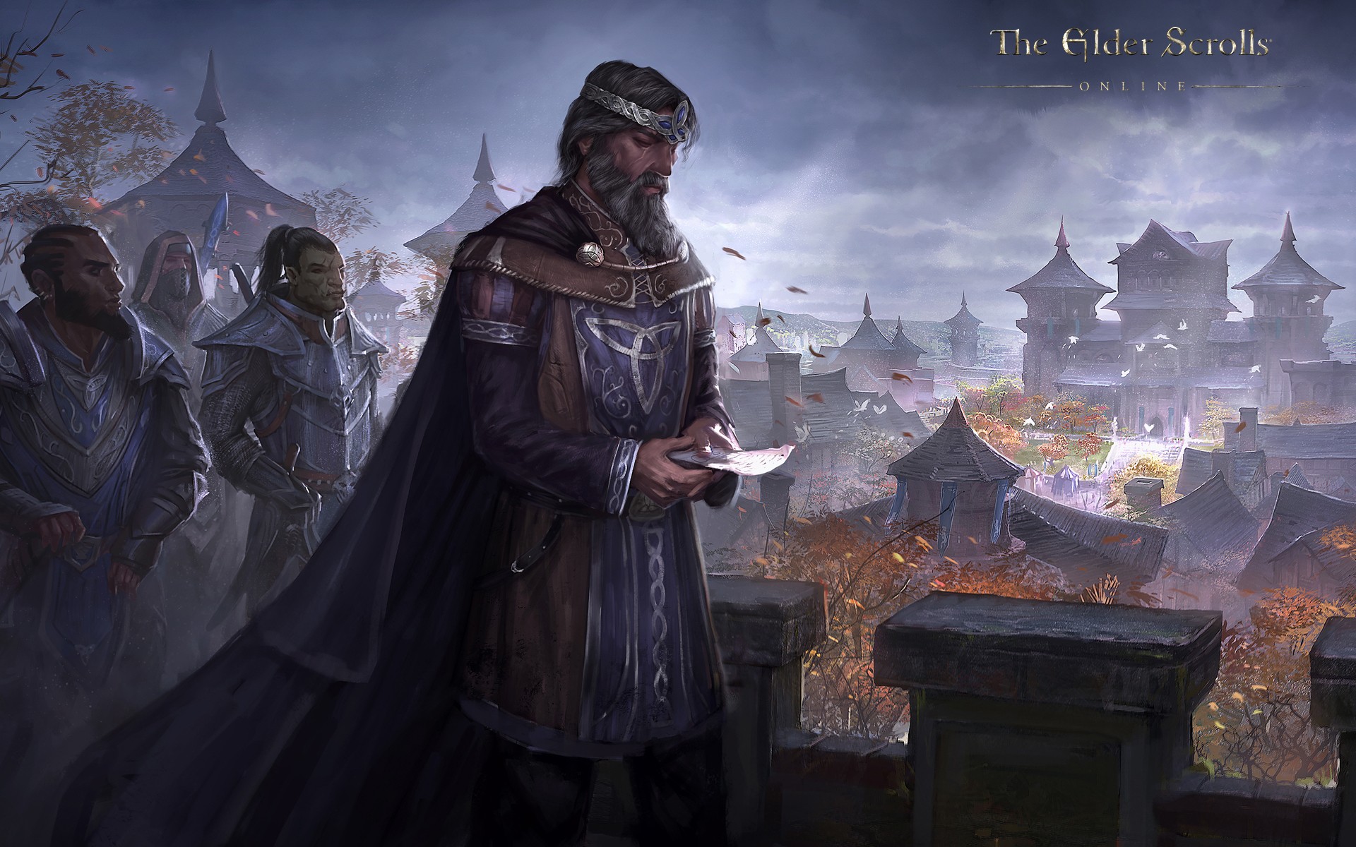 Téléchargez des papiers peints mobile The Elder Scrolls Online, Les Parchemins Anciens, Jeux Vidéo gratuitement.