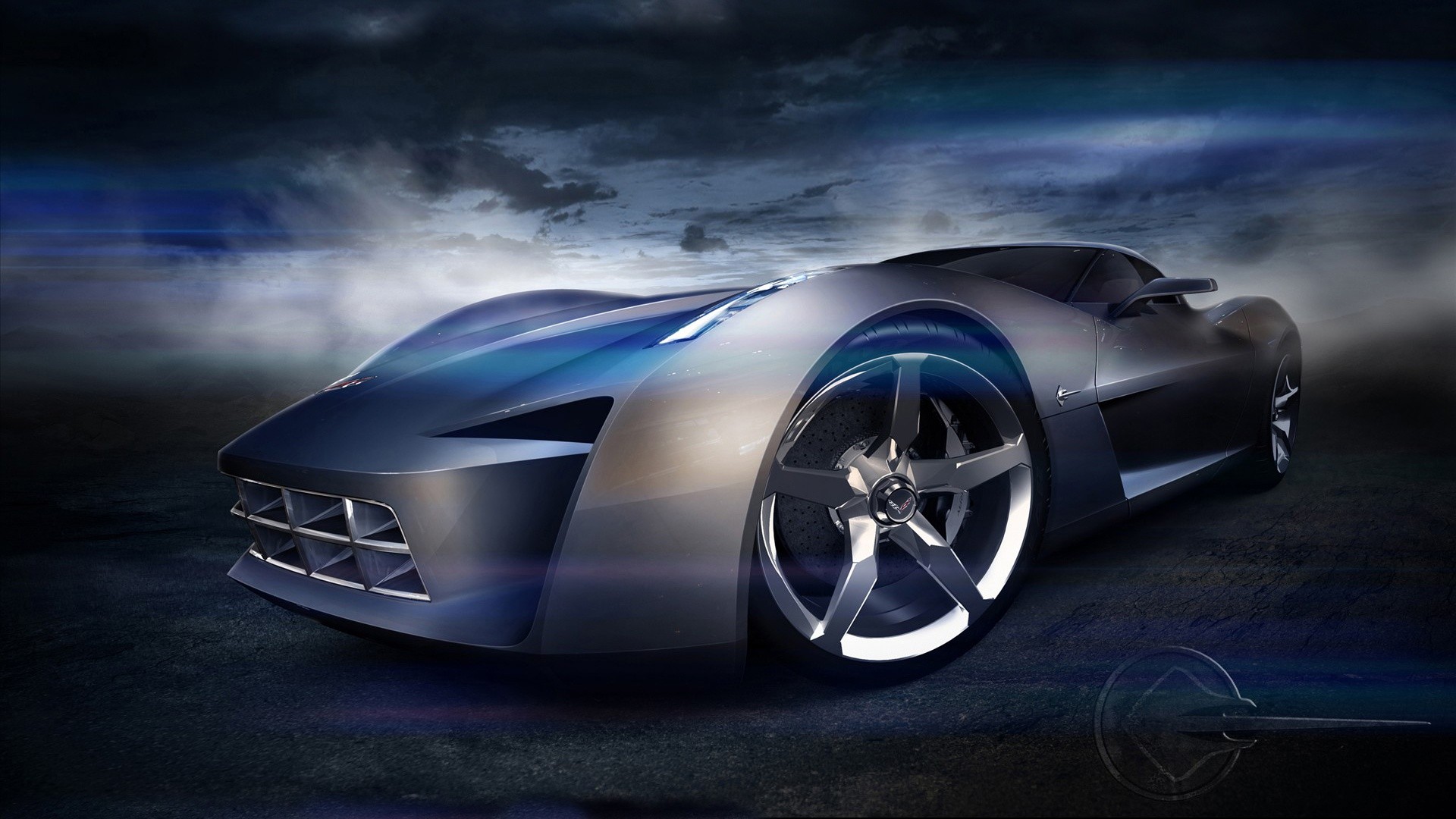 Free download wallpaper Corvette, Vehicles on your PC desktop