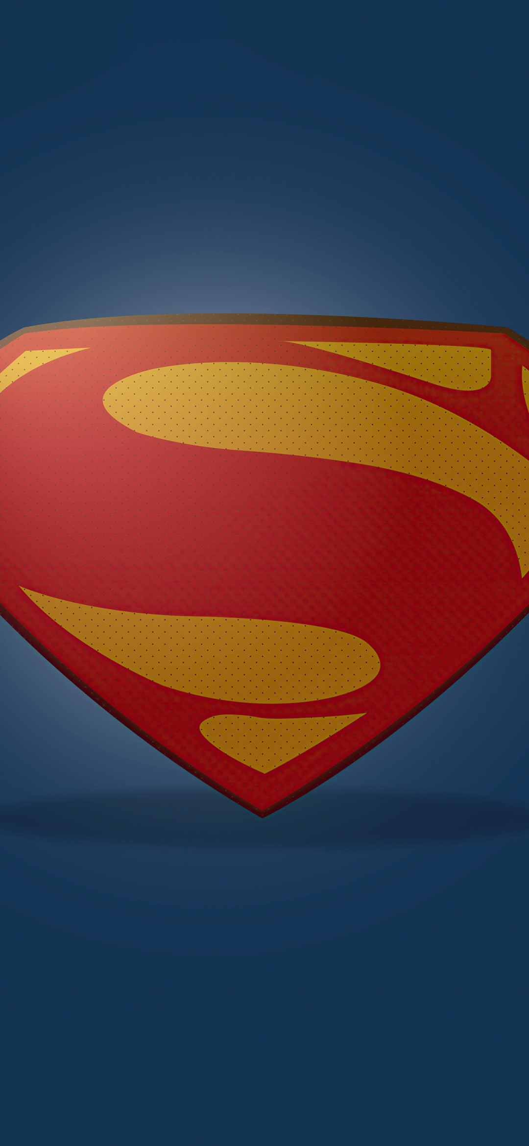 Скачати мобільні шпалери Супермен, Мінімалістичний, Комікси, Логотип Супермена безкоштовно.