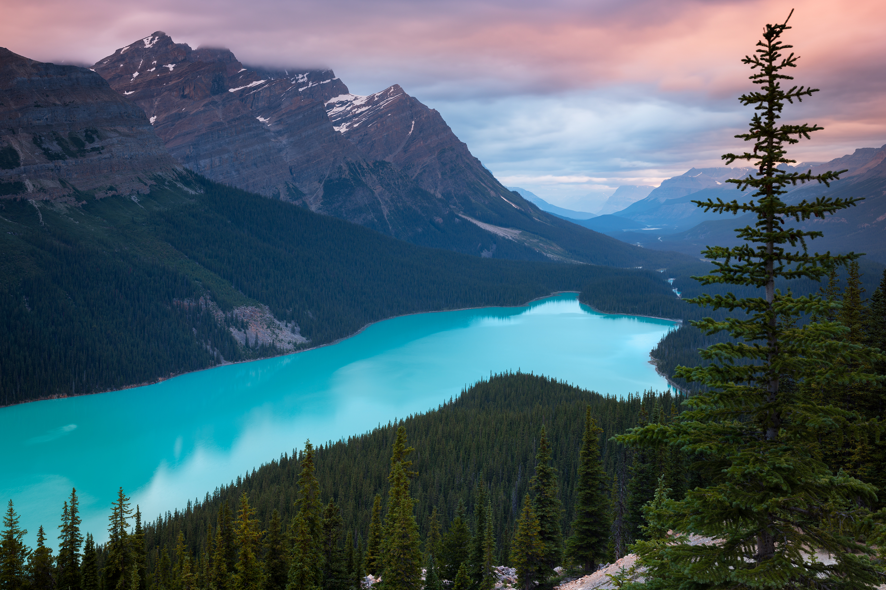 無料モバイル壁紙風景, 湖, 山, カナダ, 地球, ペイト湖をダウンロードします。