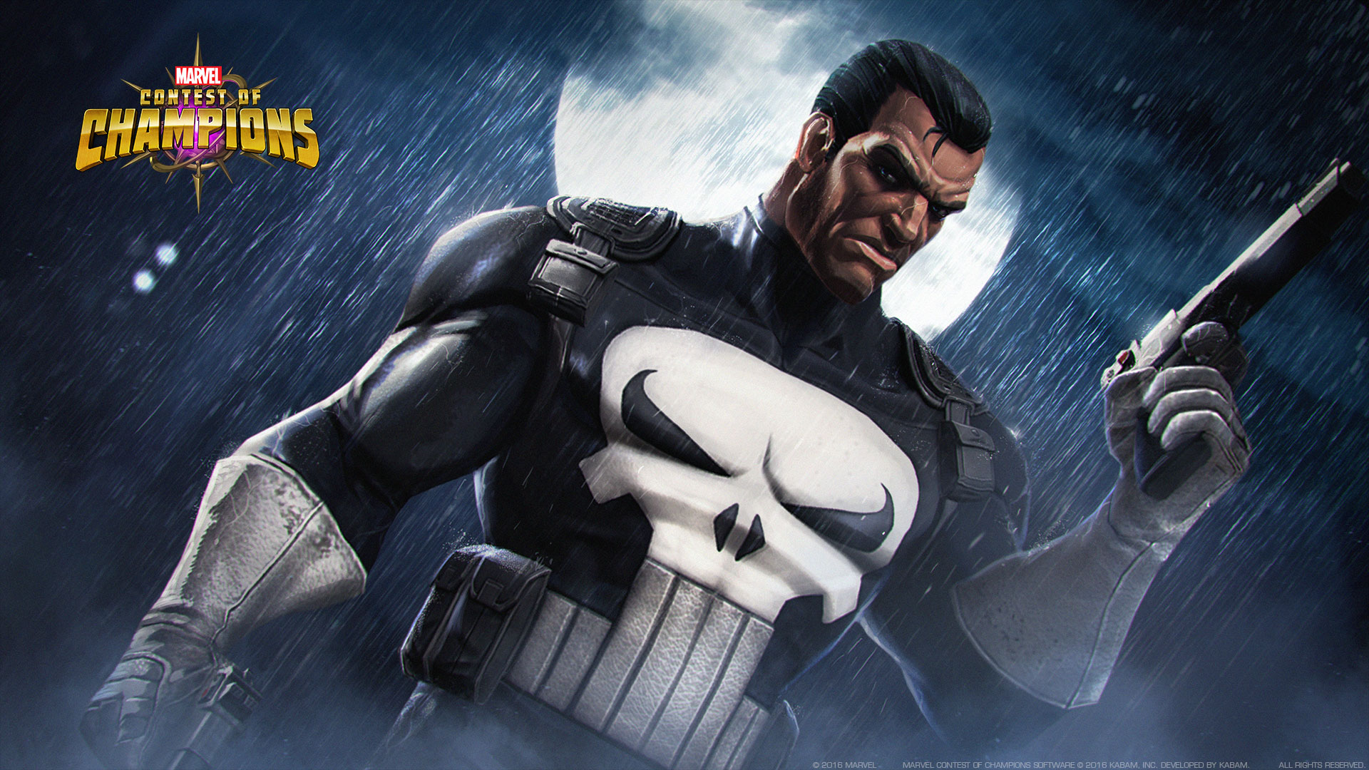 video game, marvel contest of champions, punisher