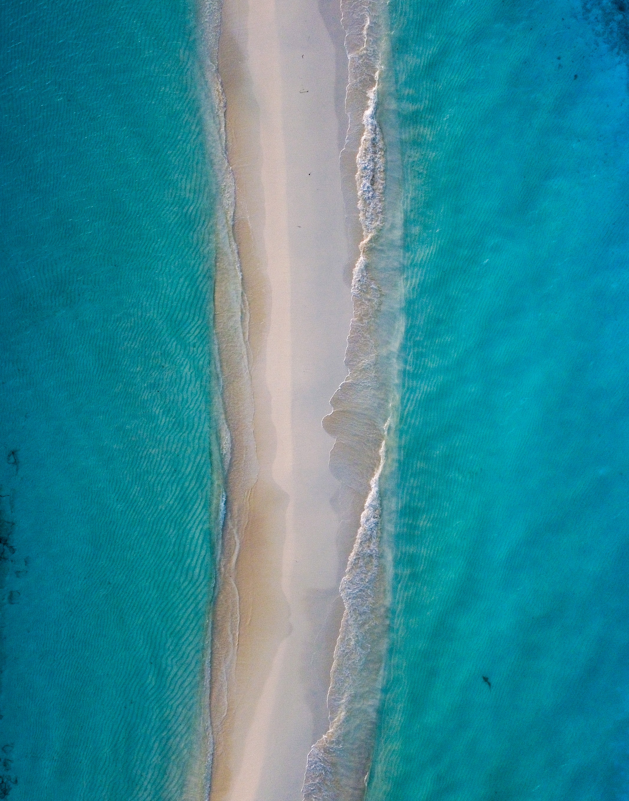 Free download wallpaper Nature, Water, View From Above, Island, Sand, Beach on your PC desktop