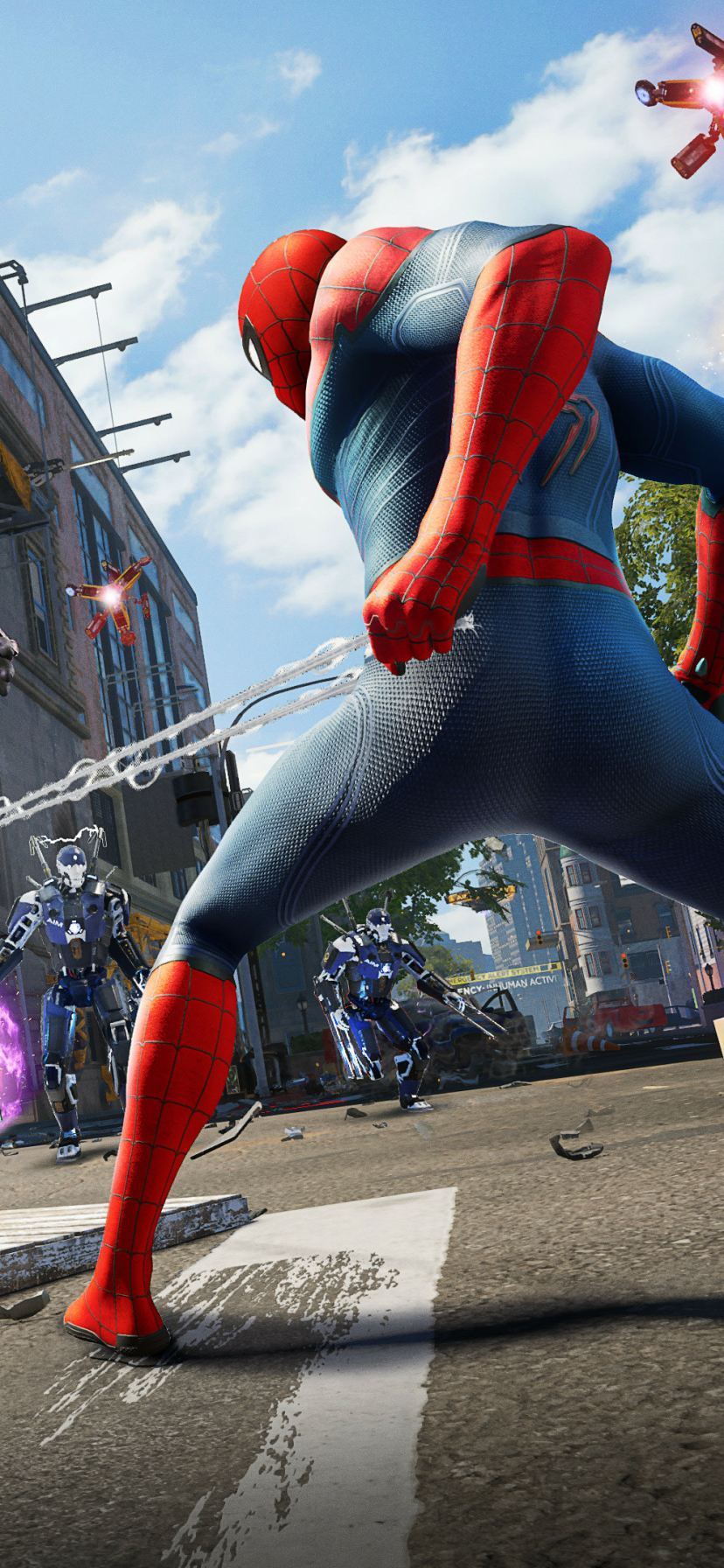 Download mobile wallpaper Spider Man, Video Game, The Avengers, Marvel's Avengers for free.