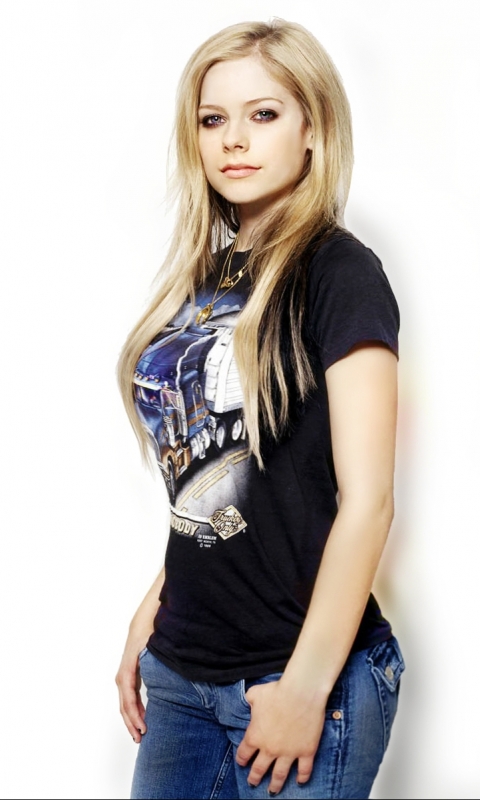 Download mobile wallpaper Music, Avril Lavigne for free.