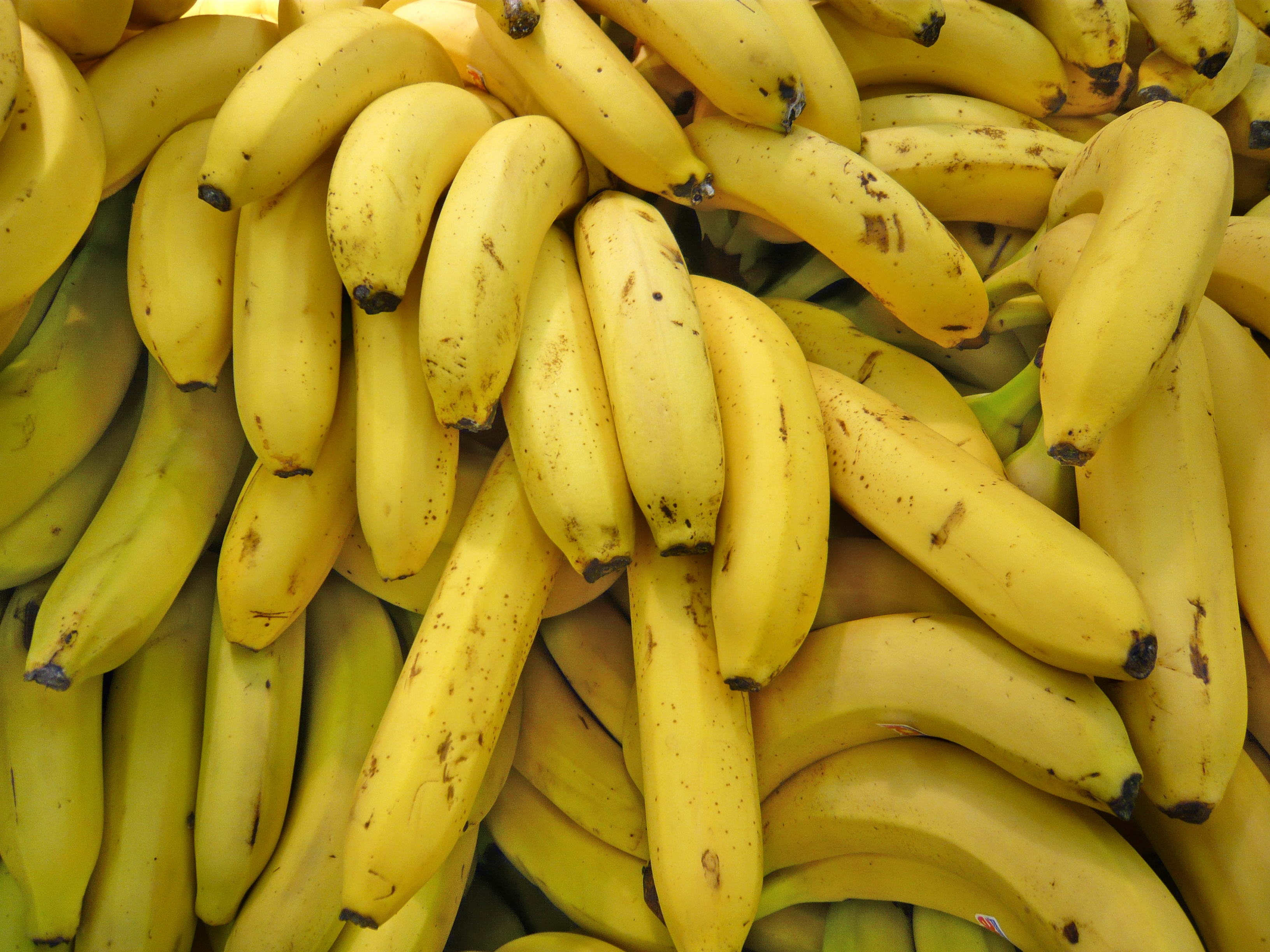banana, food, background, texture