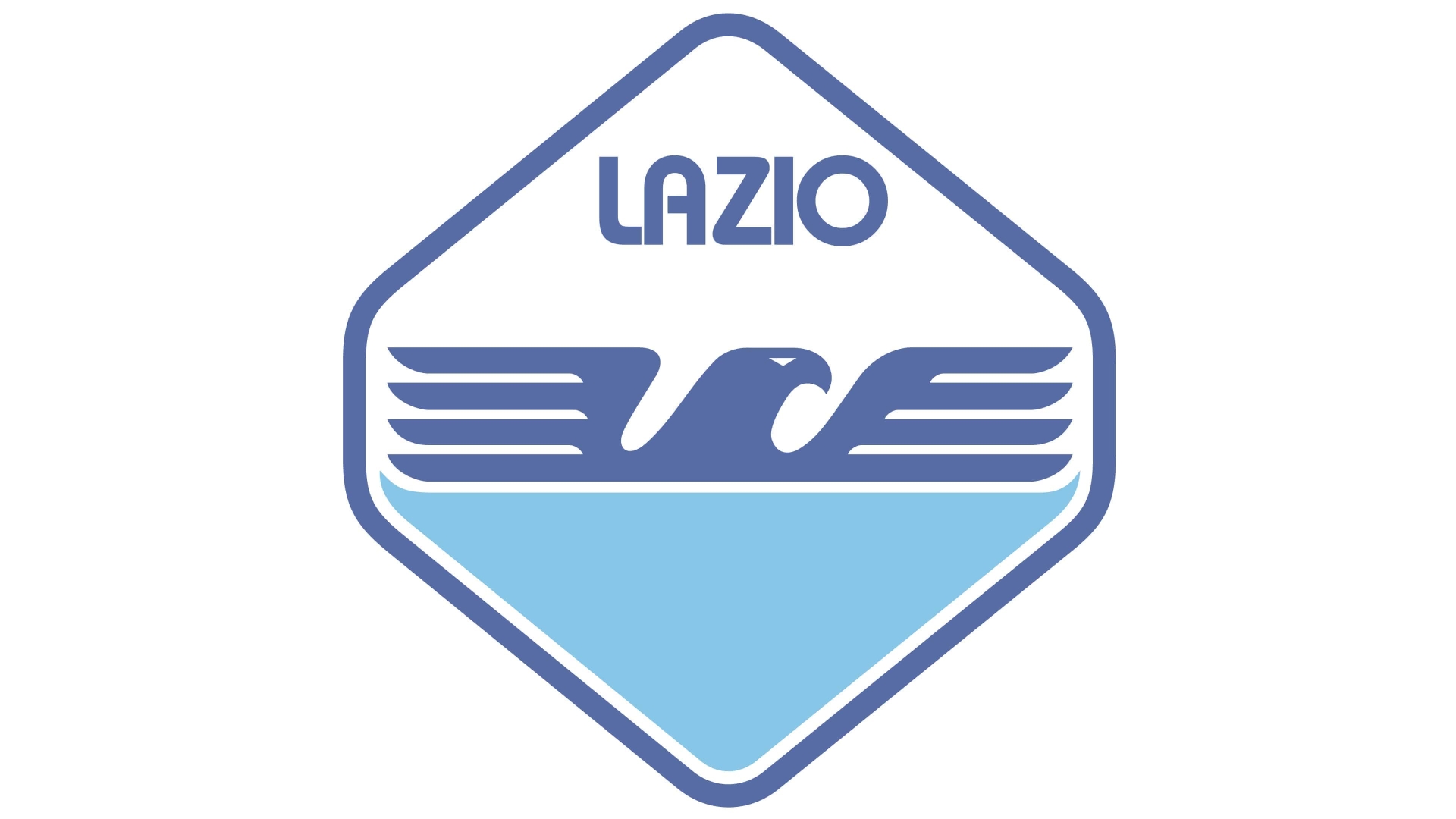 Laden Sie das Sport, Fußball, Logo, Emblem, Lazio Rom-Bild kostenlos auf Ihren PC-Desktop herunter