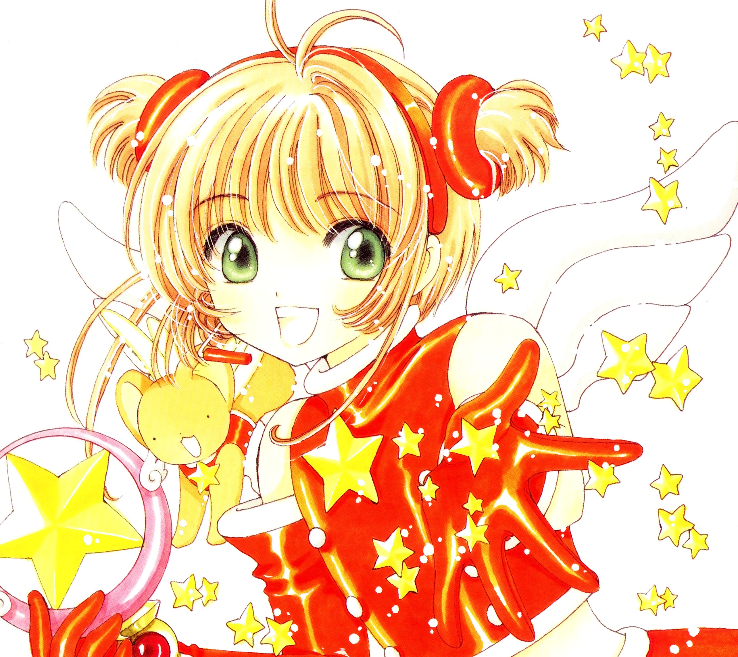 Téléchargez gratuitement l'image Animé, Sakura Chasseuse De Cartes, Sakura Kinomoto, Keroberos (Card Captor Sakura) sur le bureau de votre PC