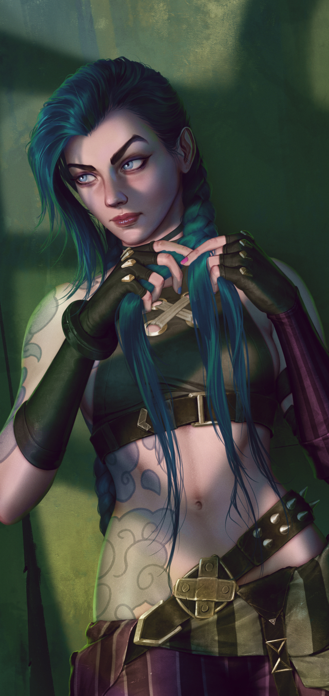 Скачати мобільні шпалери Телешоу, Jinx (League Of Legends), Аркейн безкоштовно.