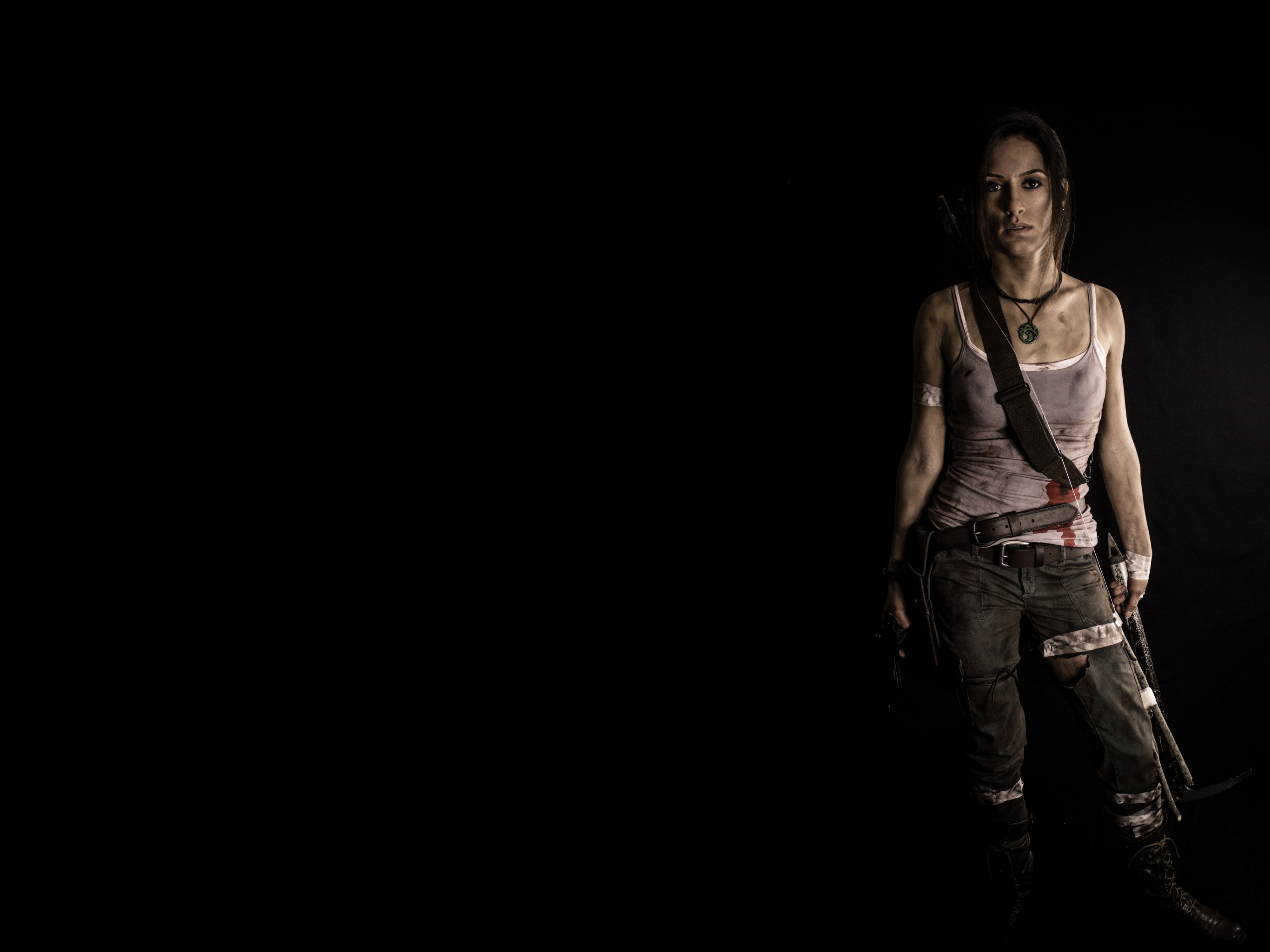 Descarga gratuita de fondo de pantalla para móvil de Tomb Raider, Mujeres, Lara Croft, Cosplay.