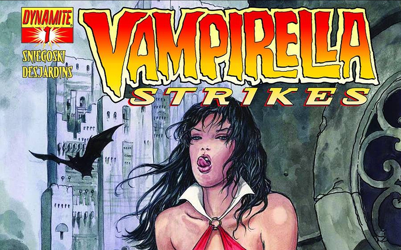 comics, vampirella strikes