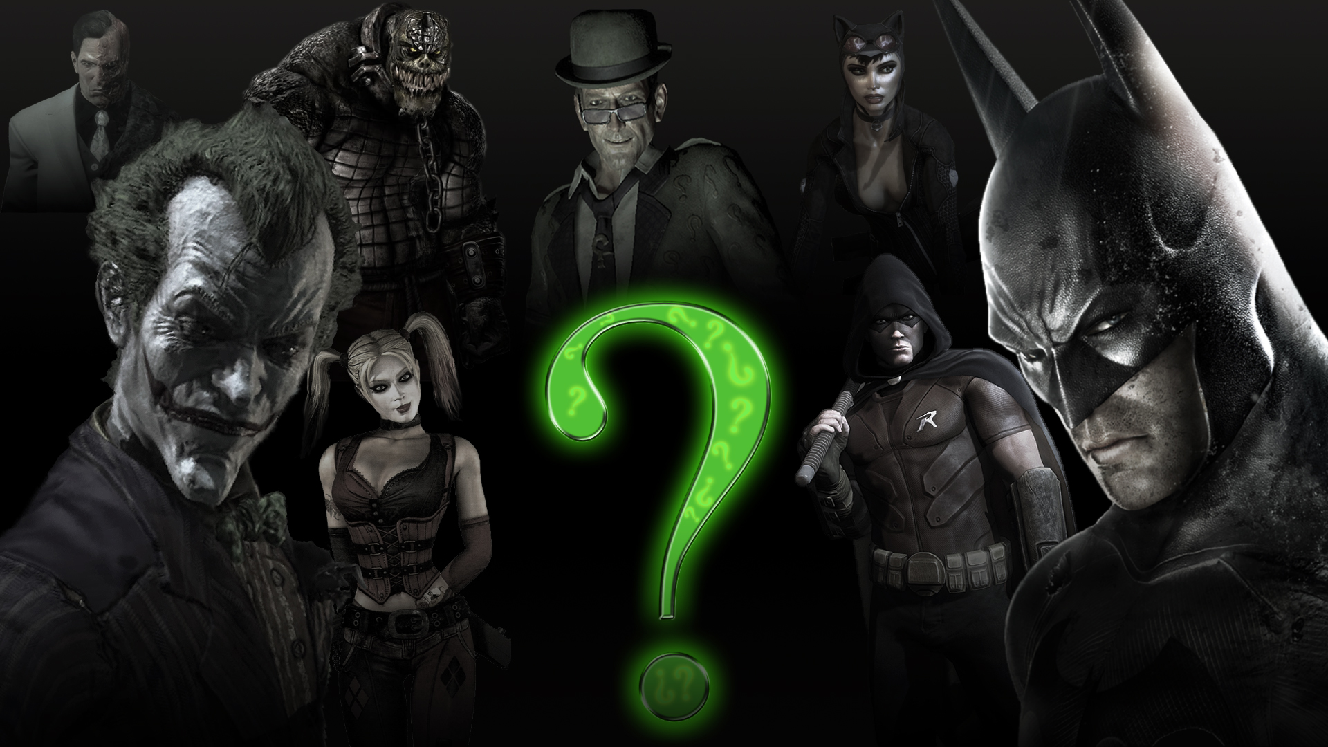 Baixar papel de parede para celular de Batman: Arkham City, Homem Morcego, Coringa, Videogame, Cidade gratuito.
