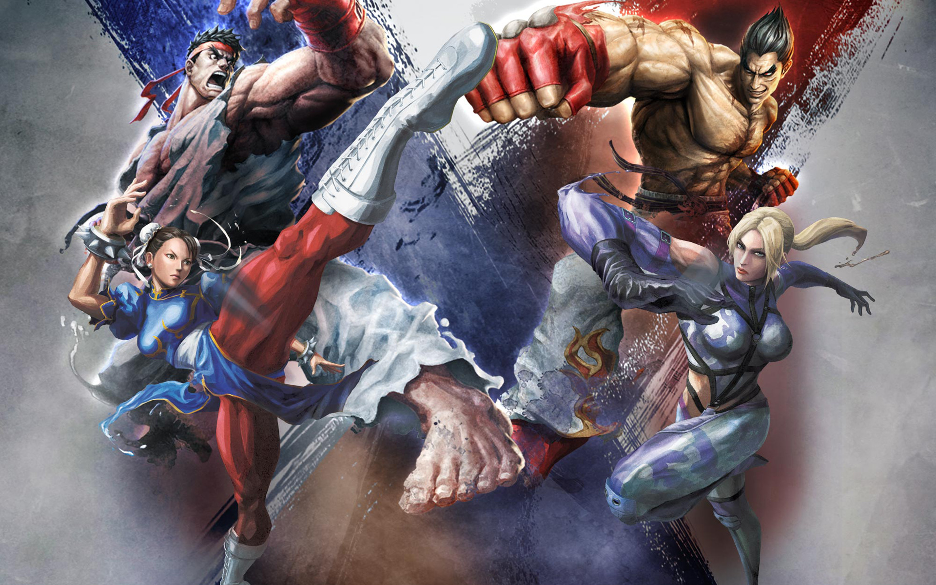 Laden Sie Street Fighter X Tekken HD-Desktop-Hintergründe herunter