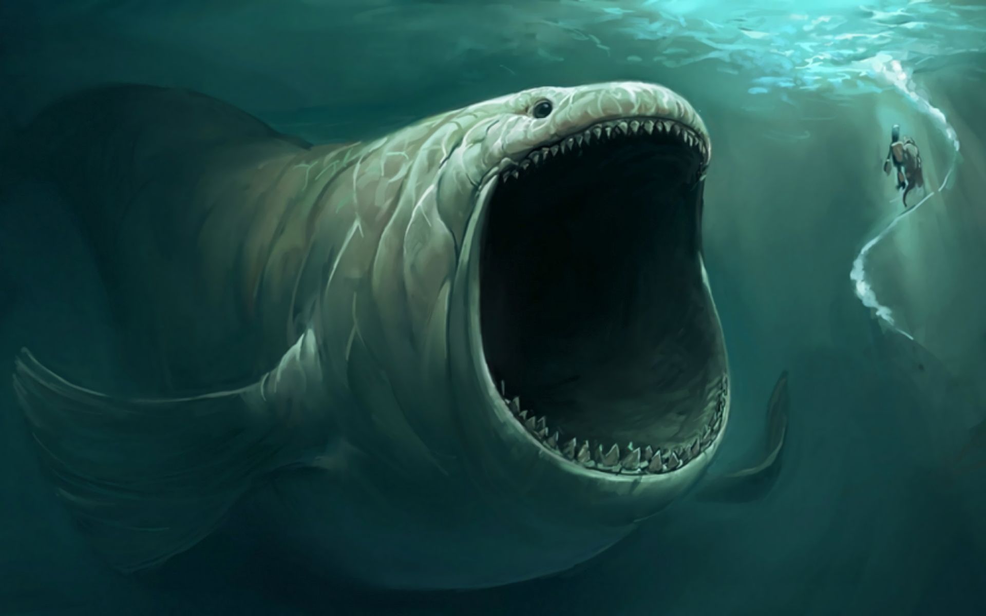 557586 descargar imagen fantasía, monstruo de mar: fondos de pantalla y protectores de pantalla gratis